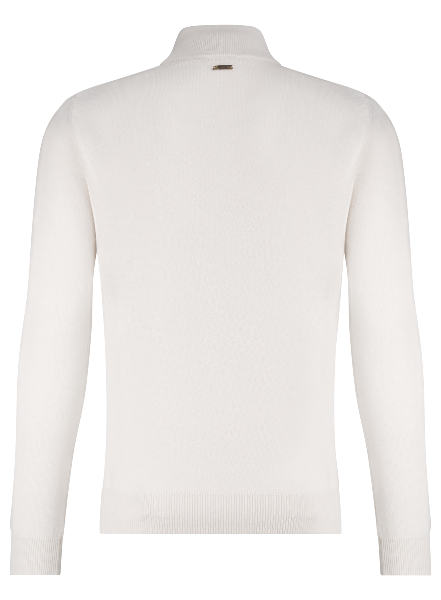 Half-zip vest van wol en cashmere | ROOM-WIT