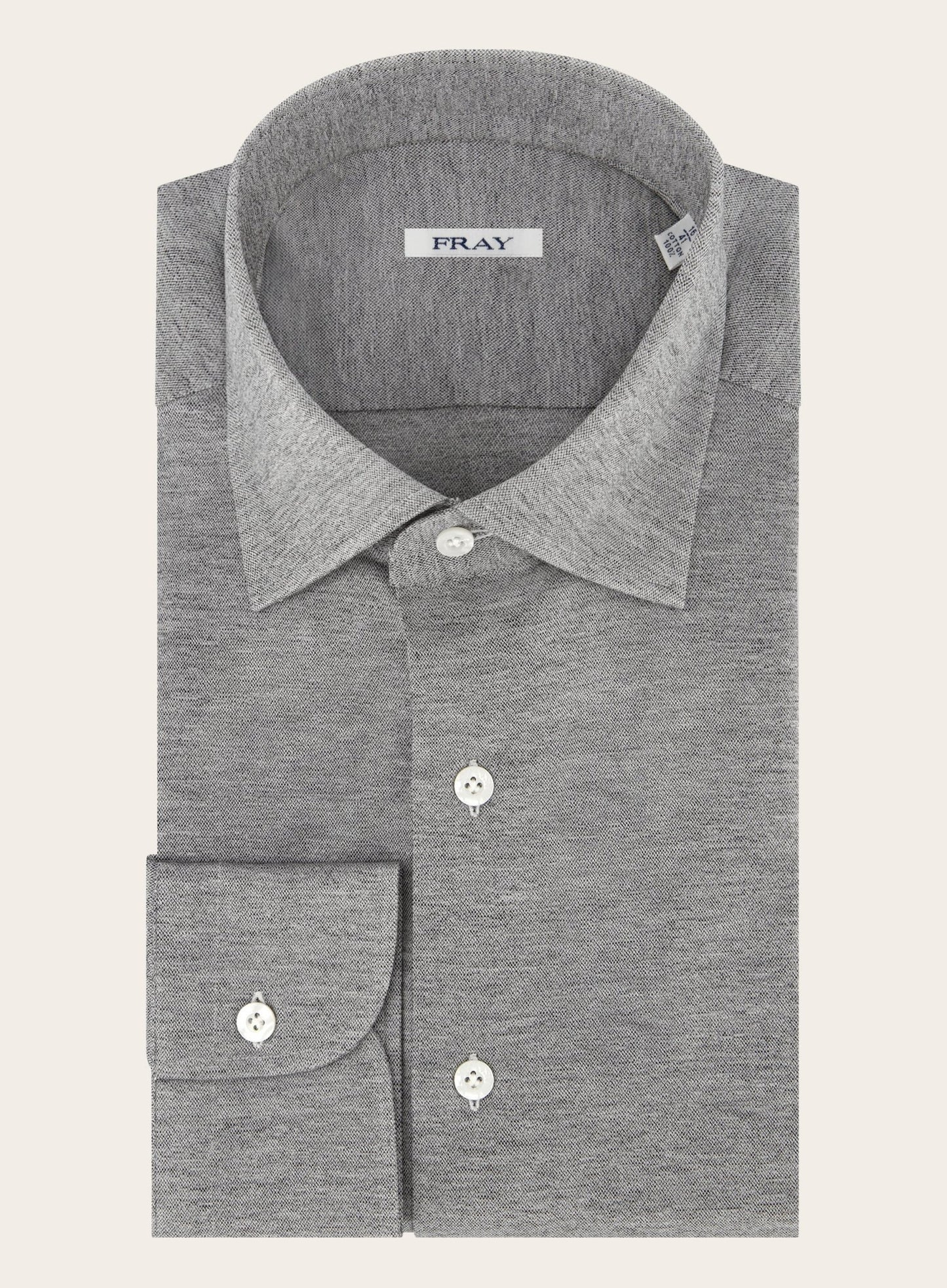 Gabriel shirt van katoen | Grijs