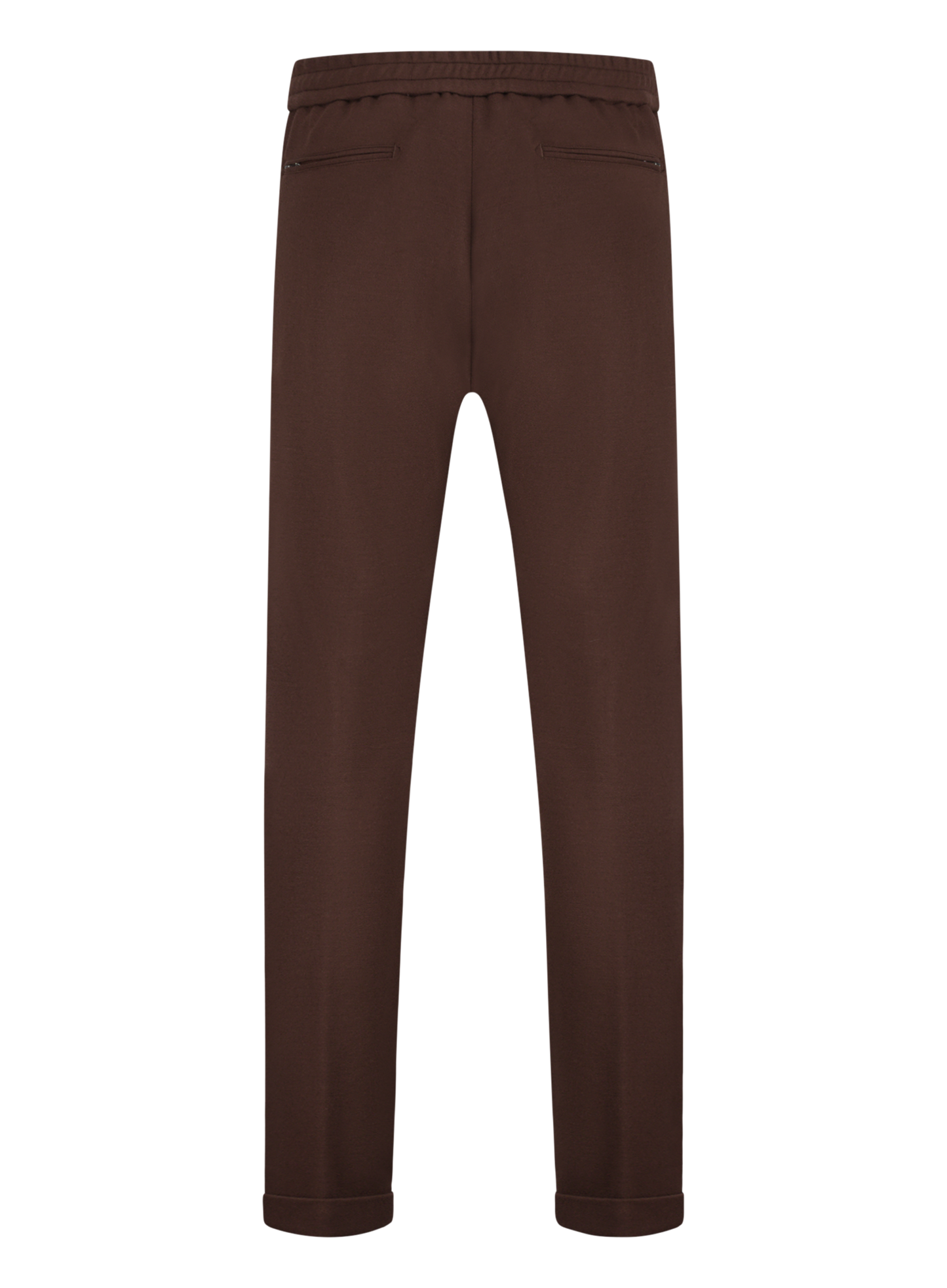Jog pantalon van wol en cashmere | Bordeaux