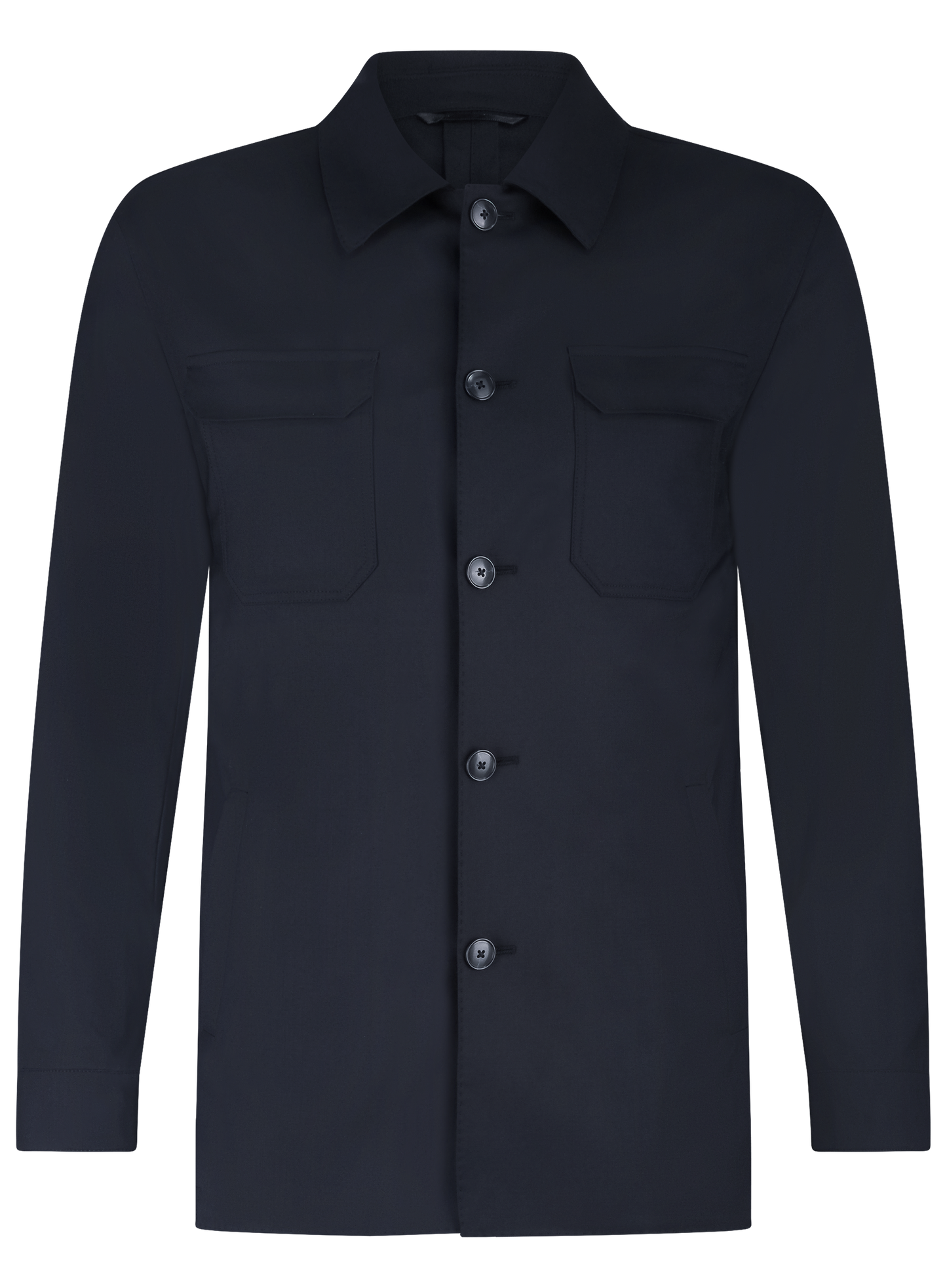 Tech overshirt | BLUE NAVY