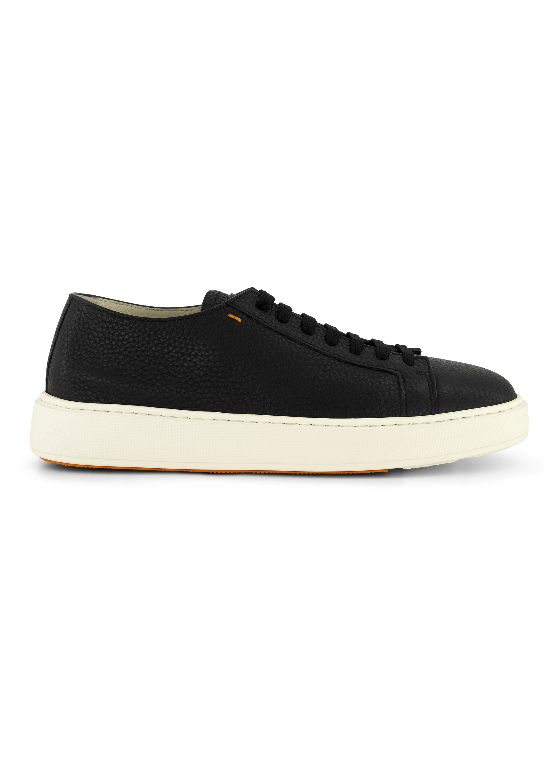 Sneakers van leer | Zwart