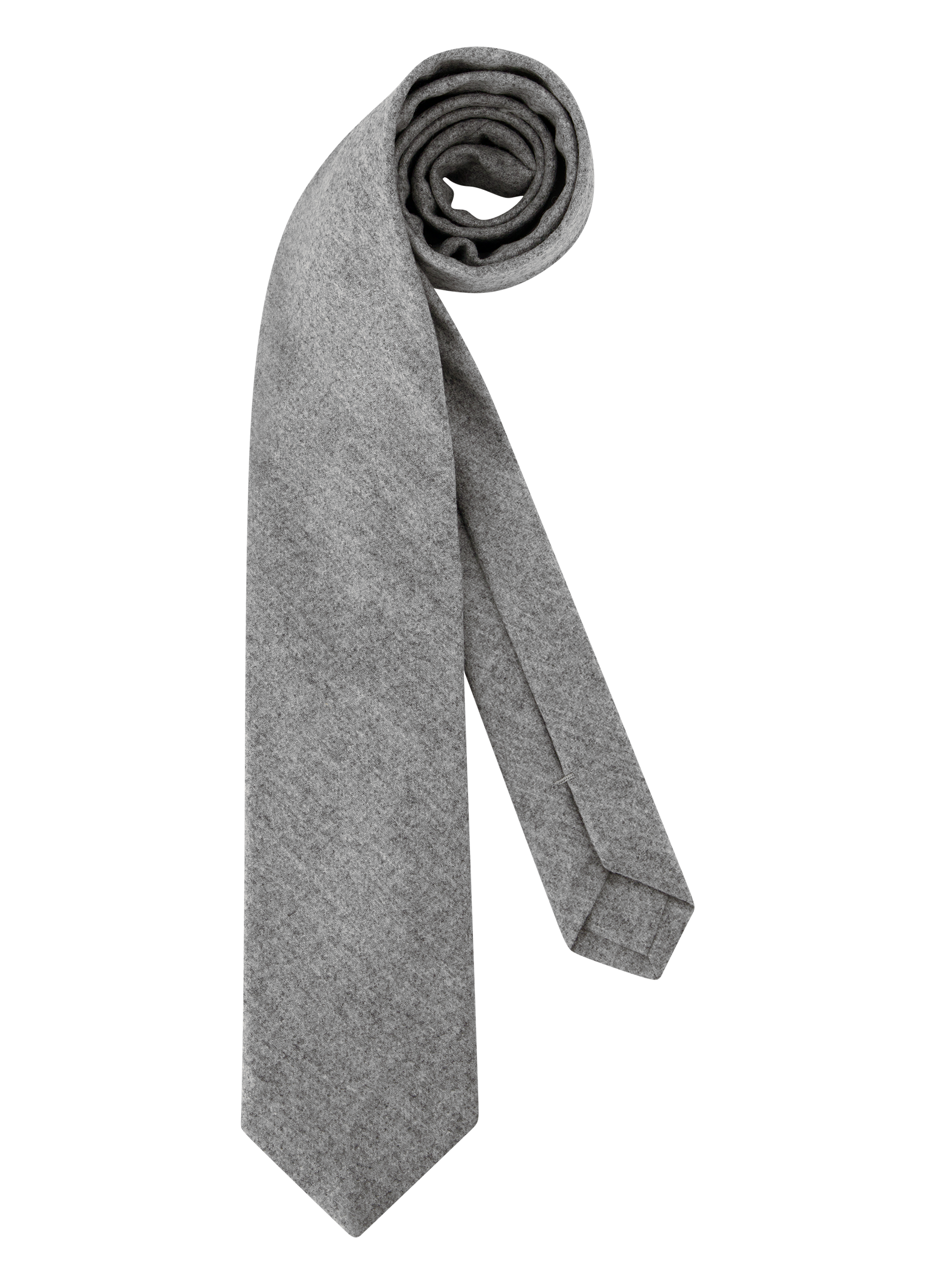 Gemêleerde stropdas van zijde | Grijs