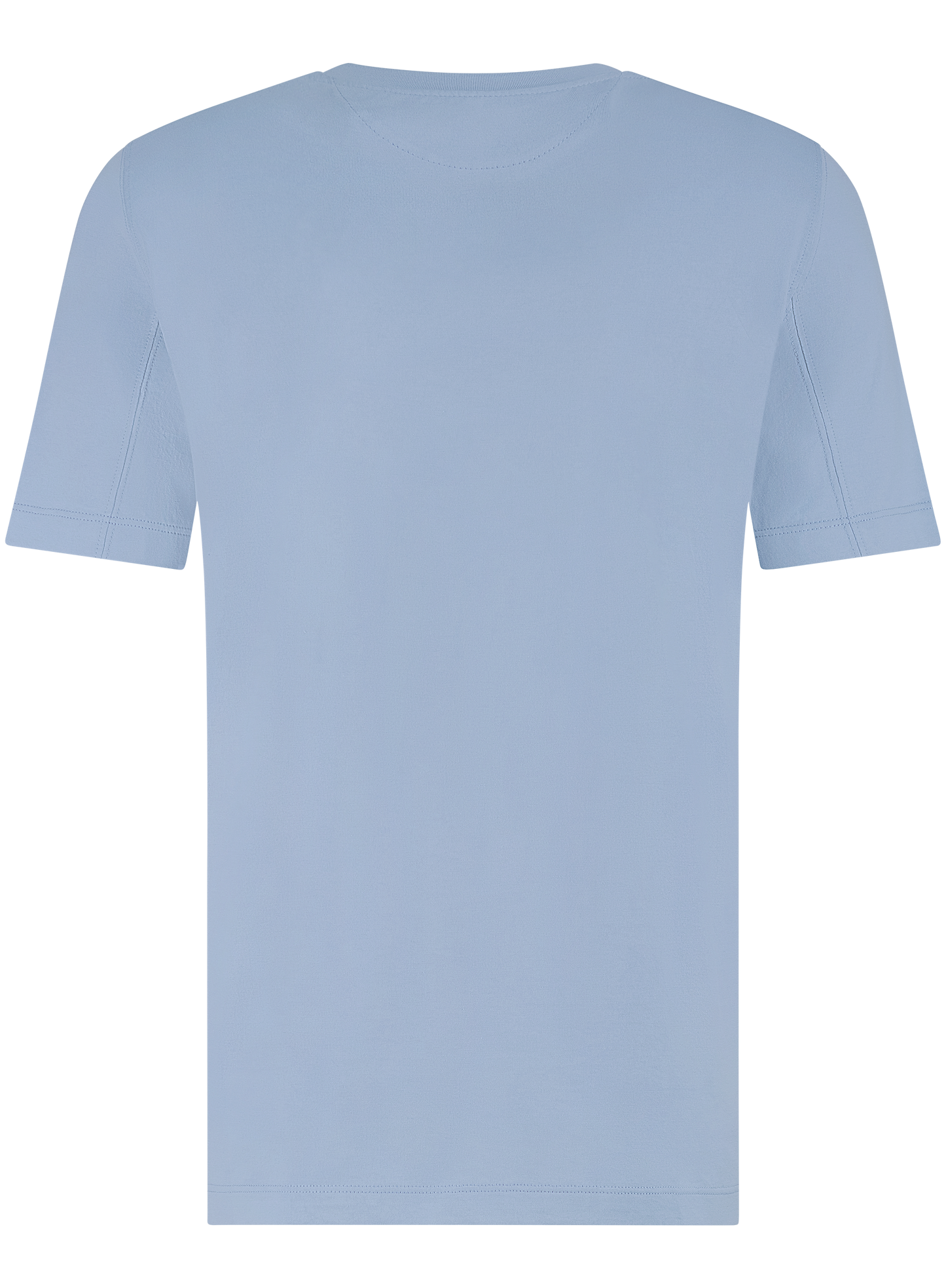 T-shirt van katoen | Blauw