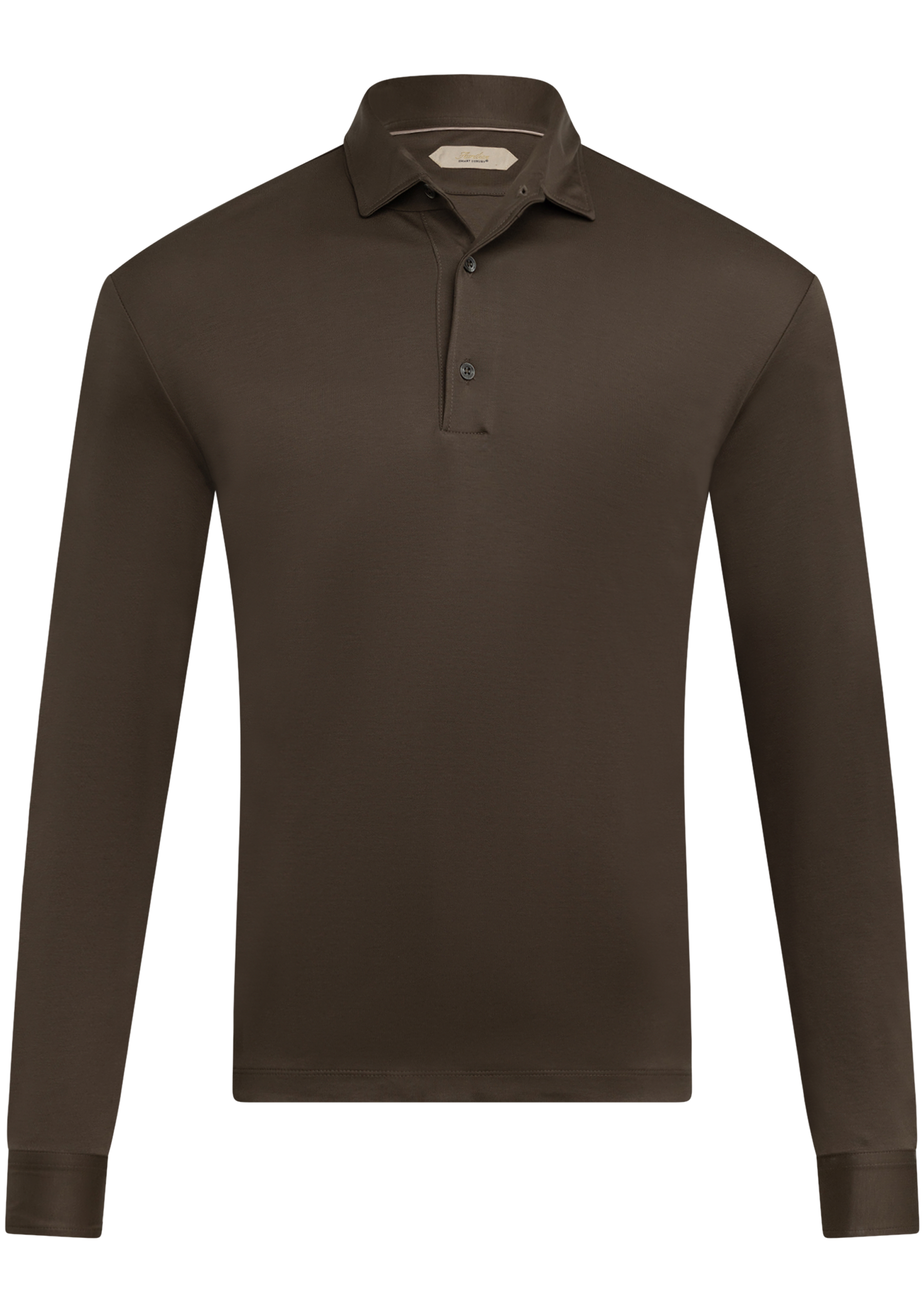 Katoenen polo | TAUPE
