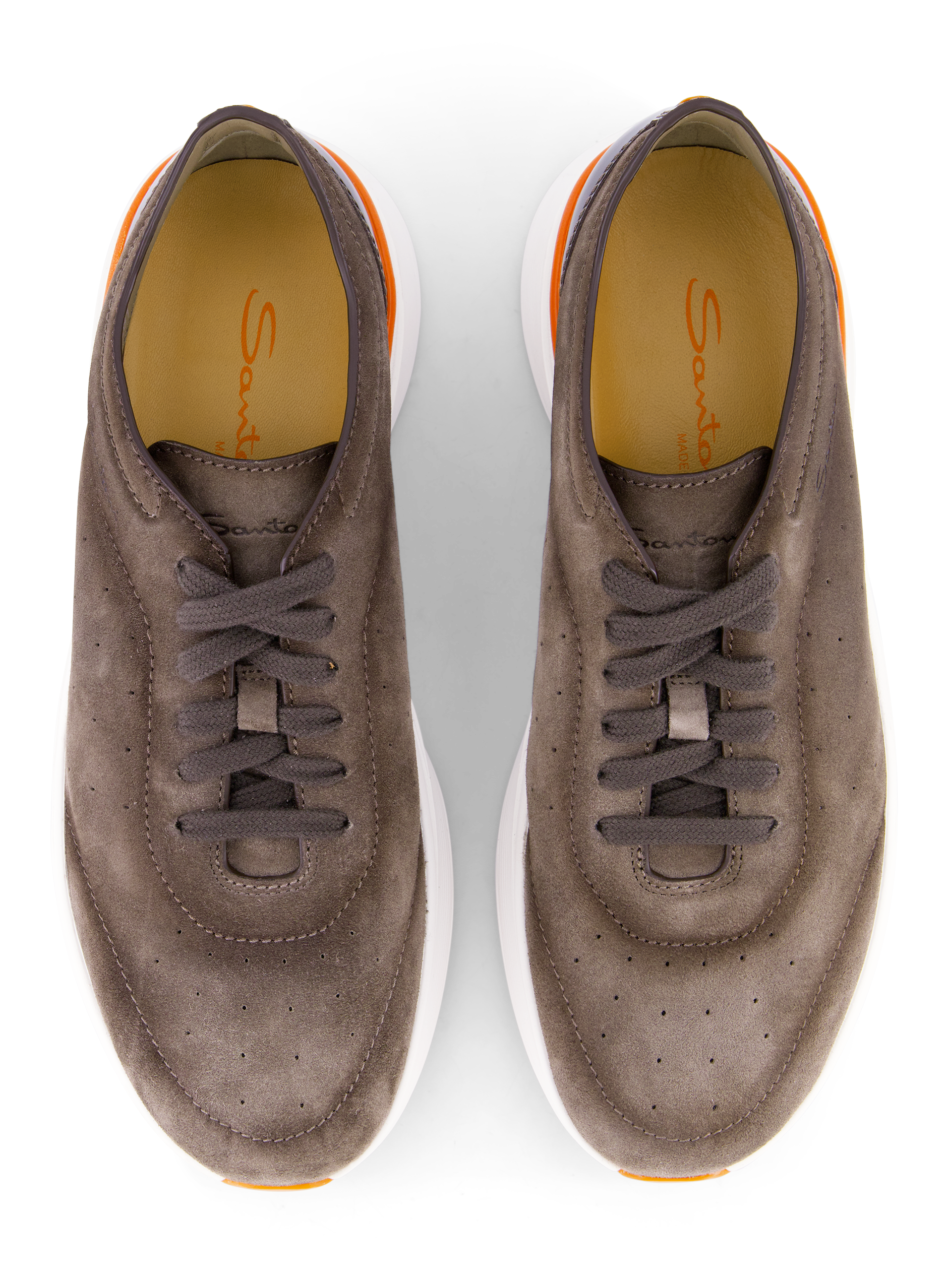Bounce sneakers van suède | TAUPE