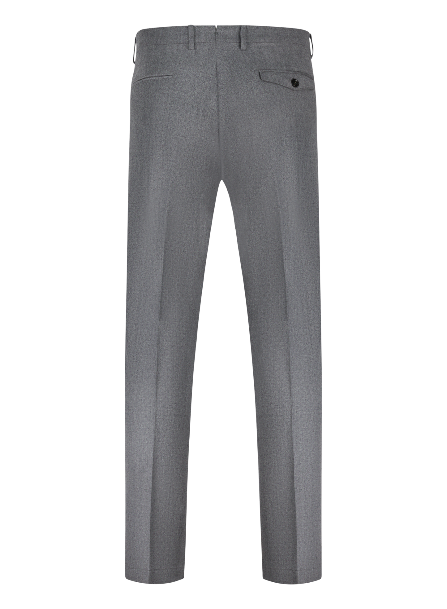 Regular-fit pantalon van wol | L.Grijs