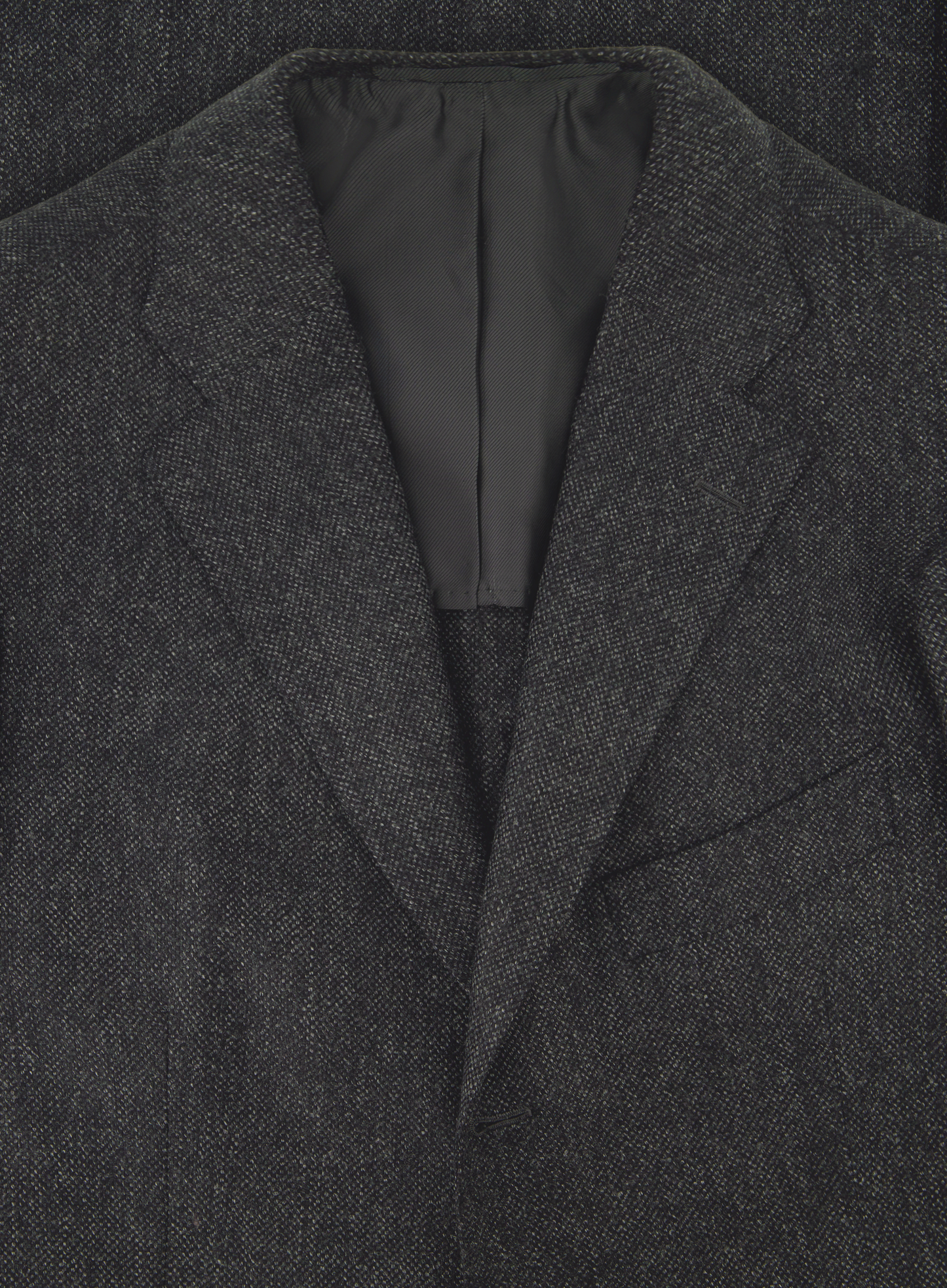 Handgemaakt jasje van cashmere | FULL_WIDTH | Antraciet
