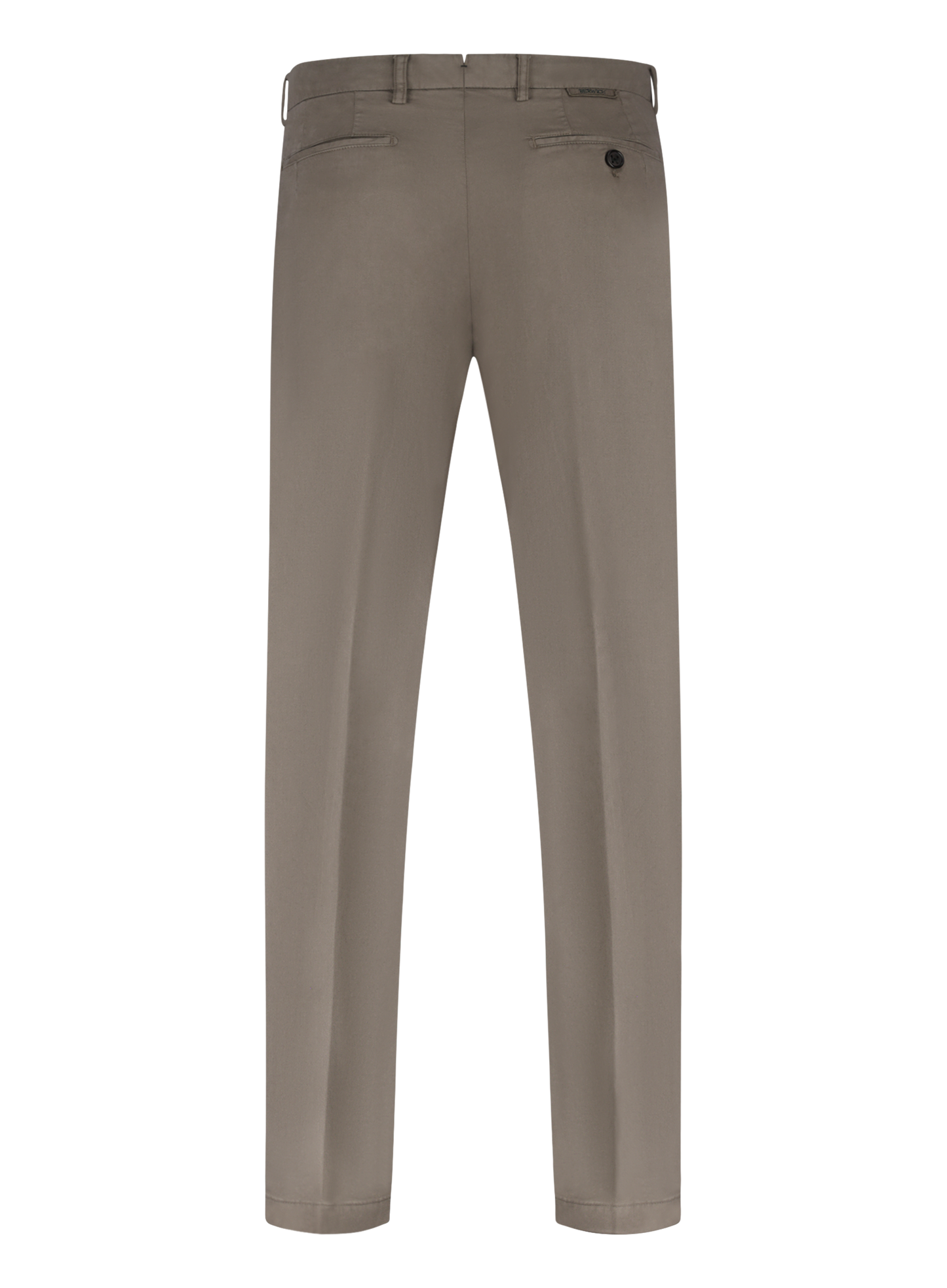 Pantalon van katoen en lycocell | TAUPE