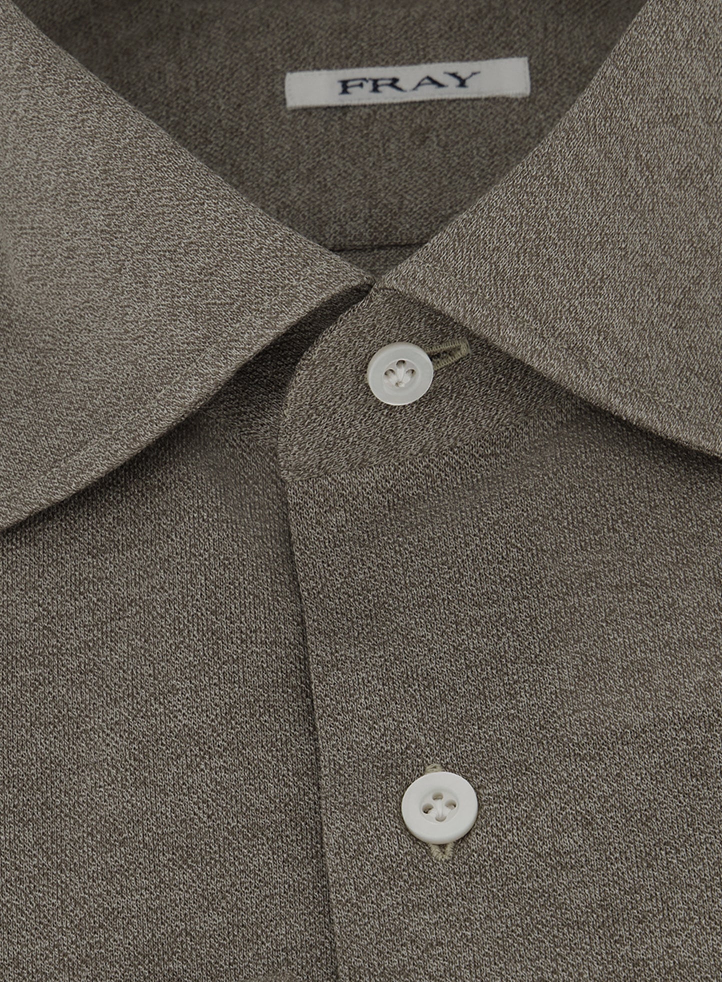 Gabriel shirt van katoen | FULL_WIDTH | BRUIN-MELEE