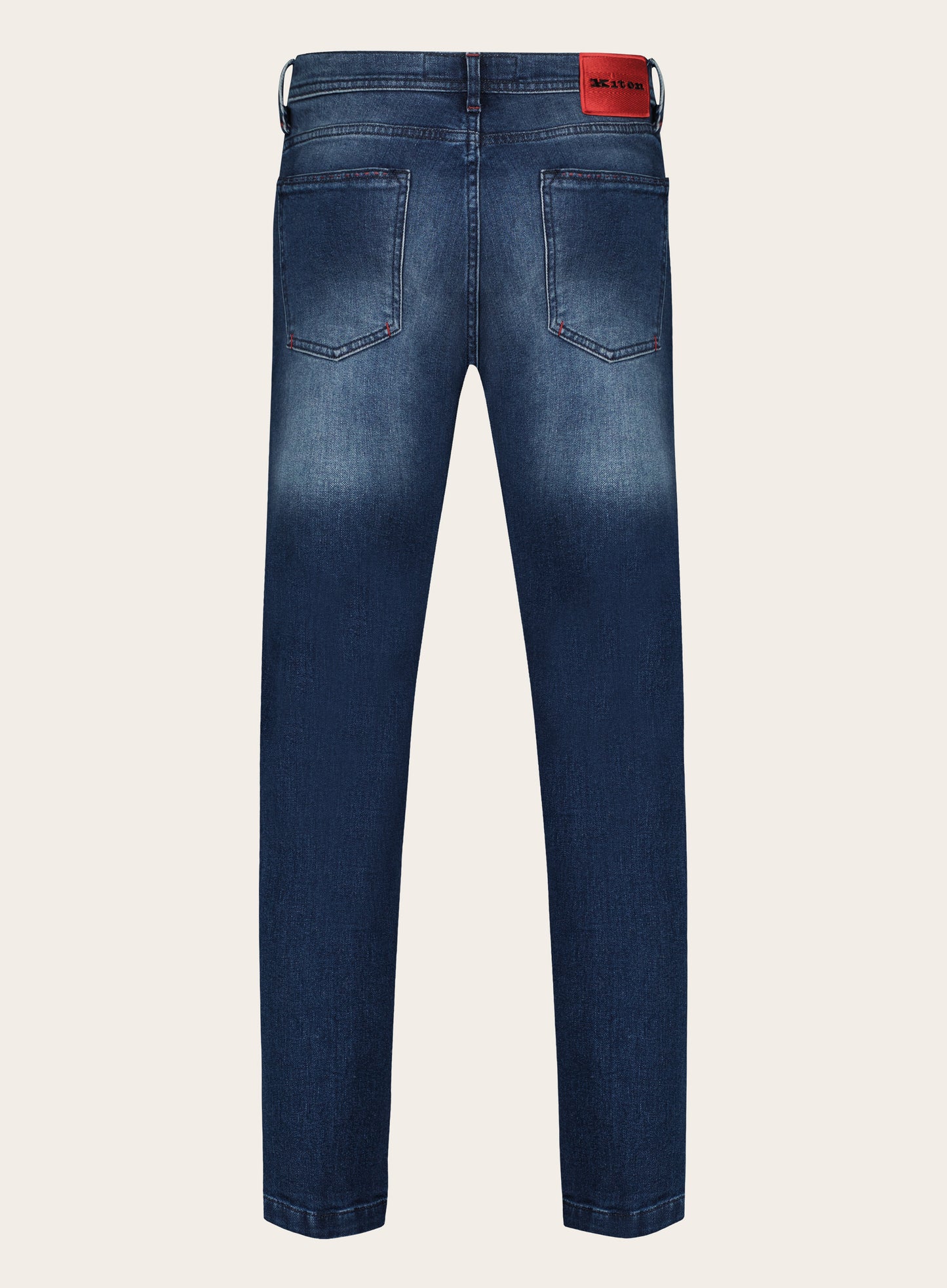 Slim-fit 5-pocket jeans | Blauw