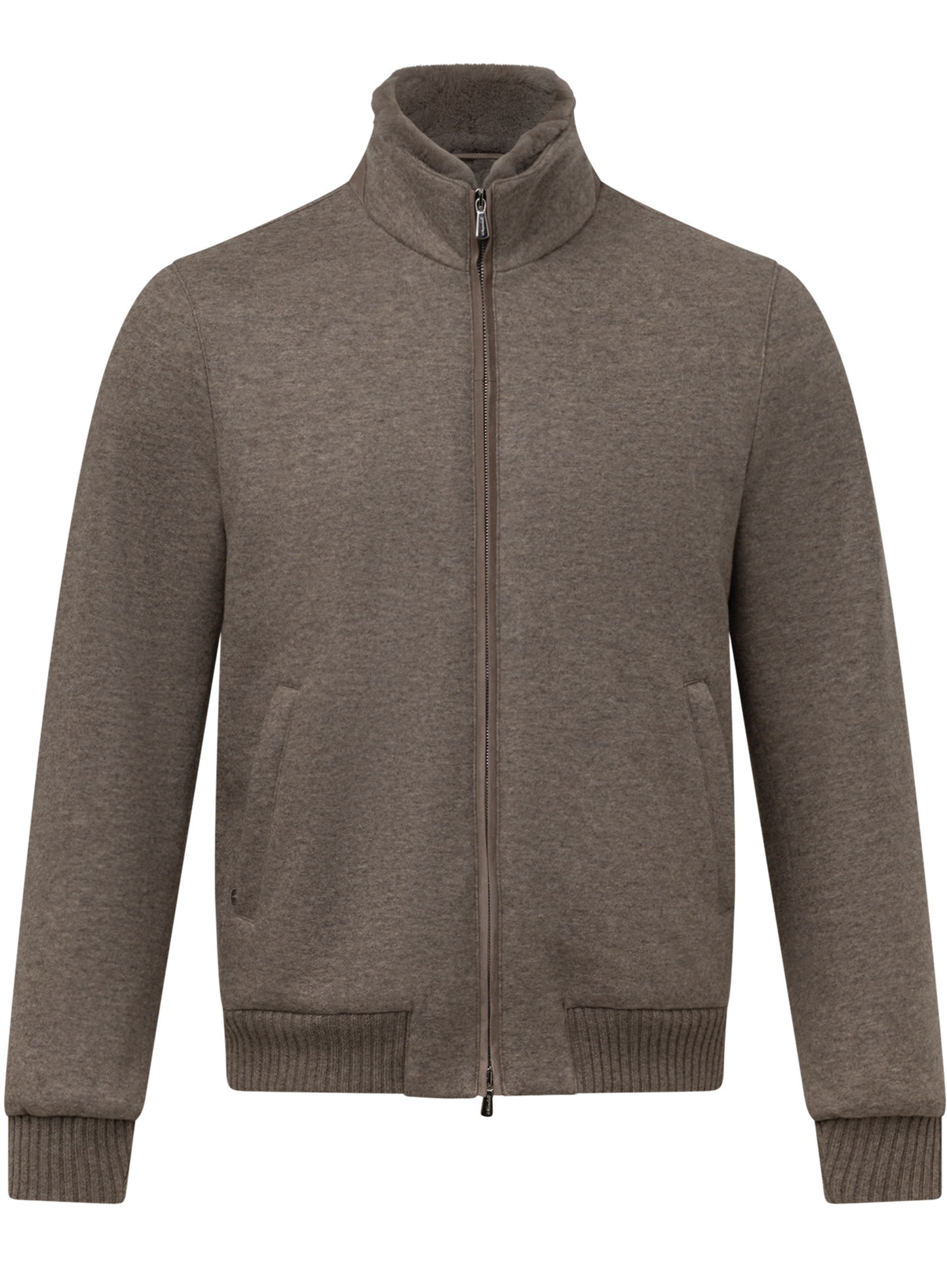 Cashmere jacket | FULL_WIDTH | TAUPE