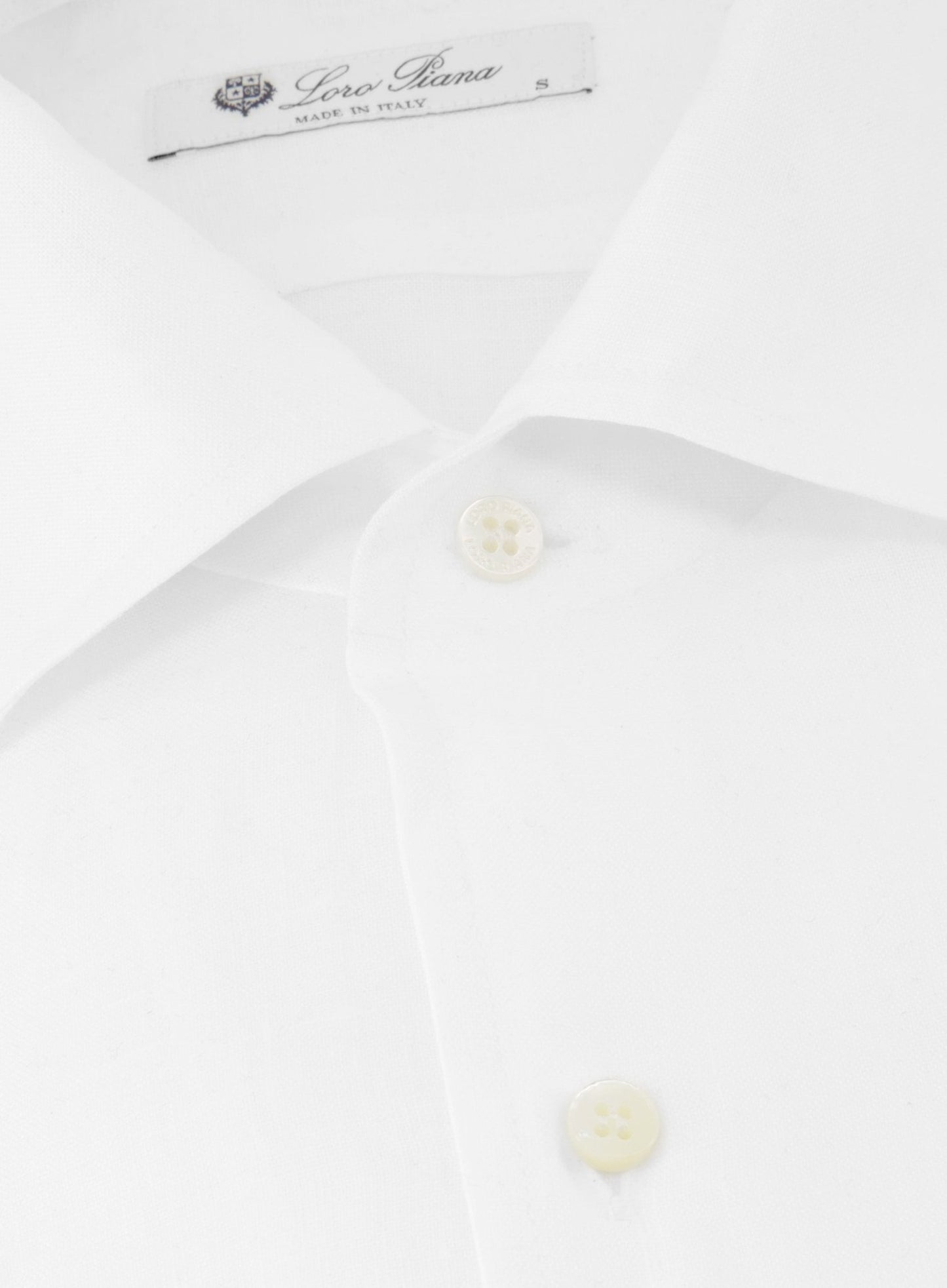André shirt van linnen | Wit
