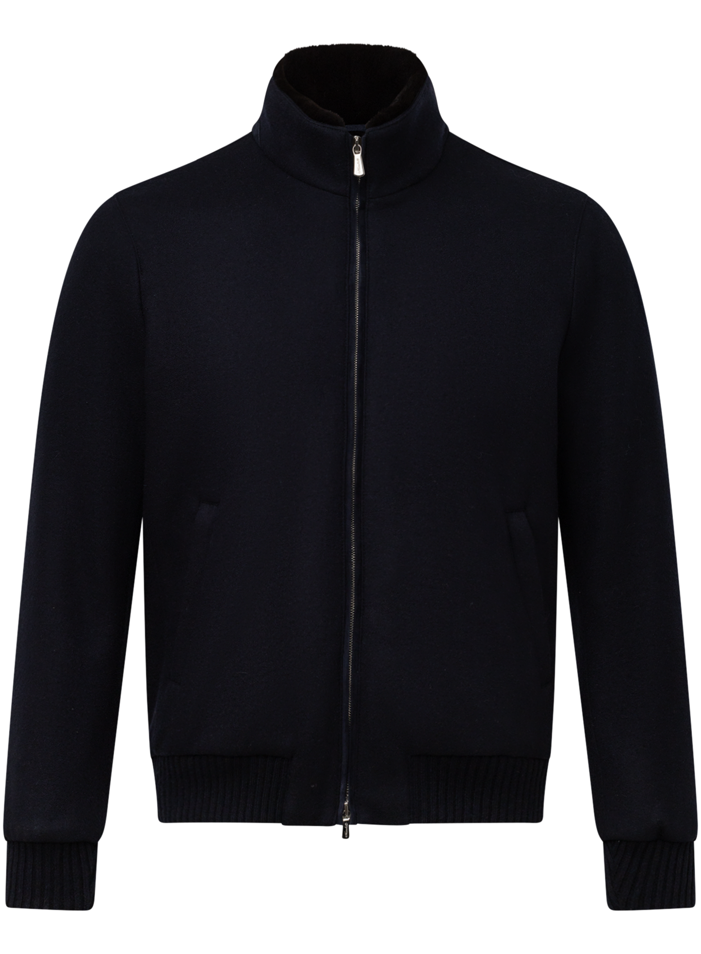 Cashmere jacket | BLUE NAVY