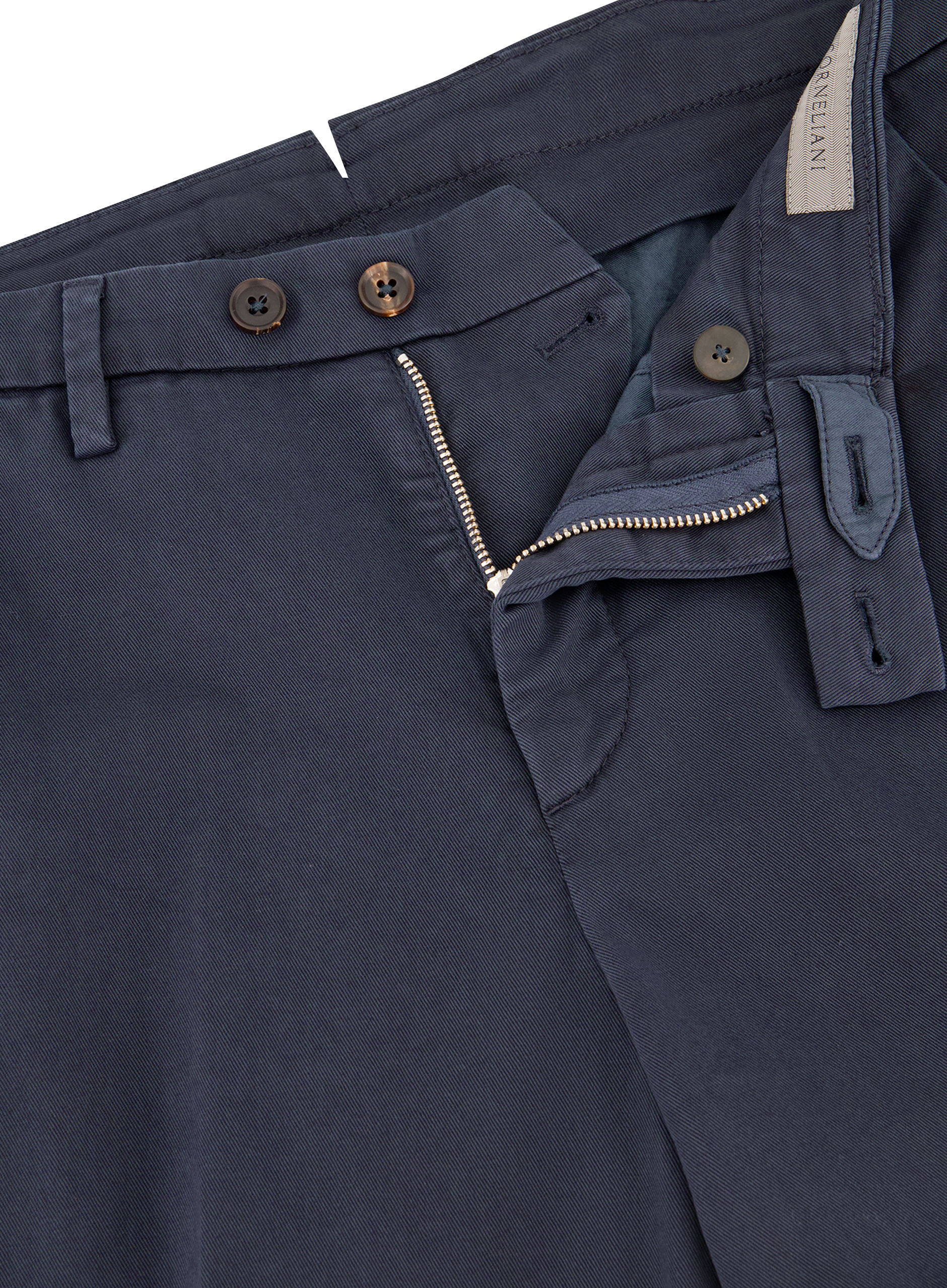 Pantalon van katoen | FULL_WIDTH | BLUE NAVY