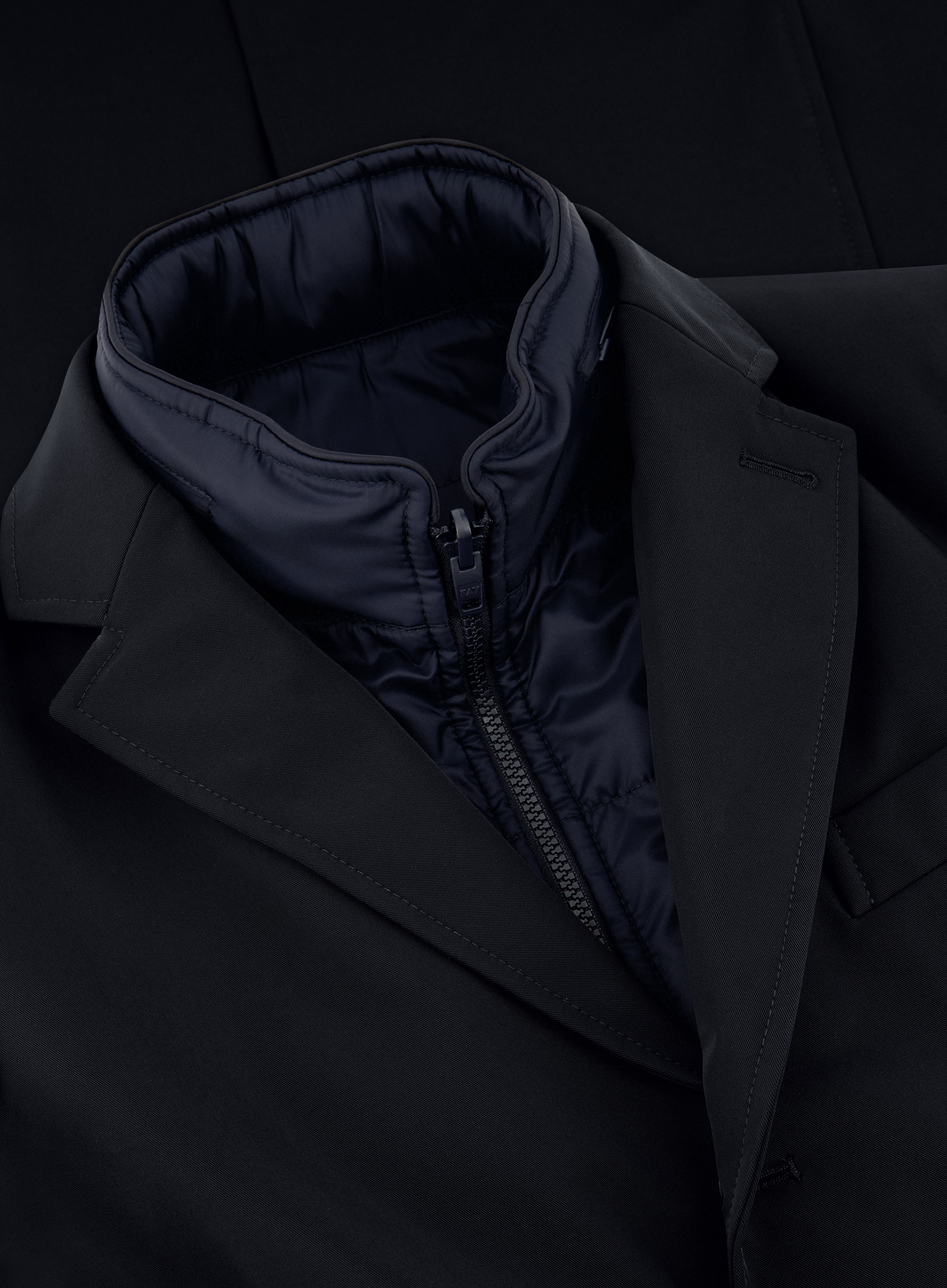 Double coat | FULL_WIDTH | BLUE NAVY