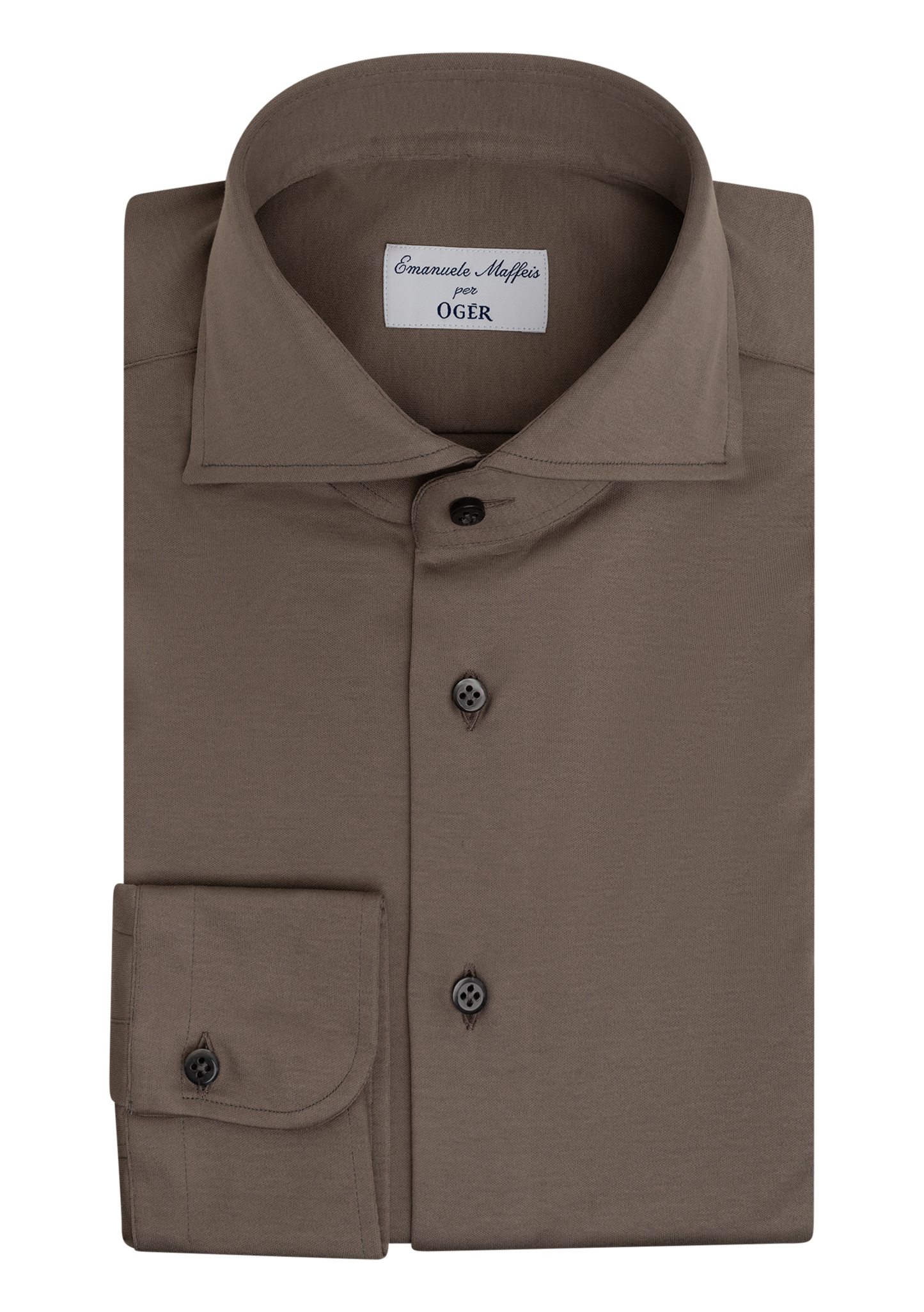 Shirt van katoen | FULL_WIDTH | TAUPE