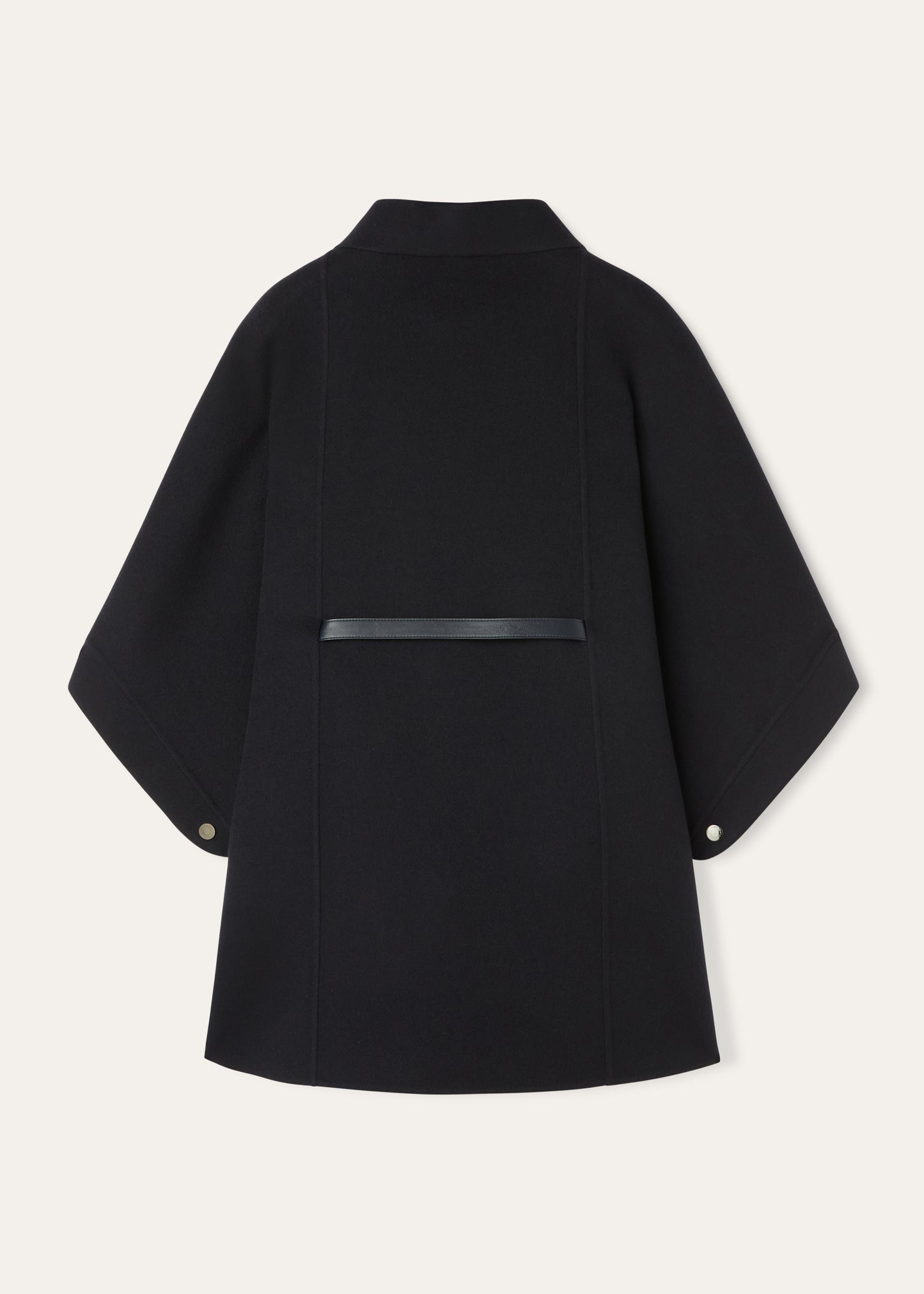 Cashmere Cape | BG_TRANSPARENT | BLUE NAVY