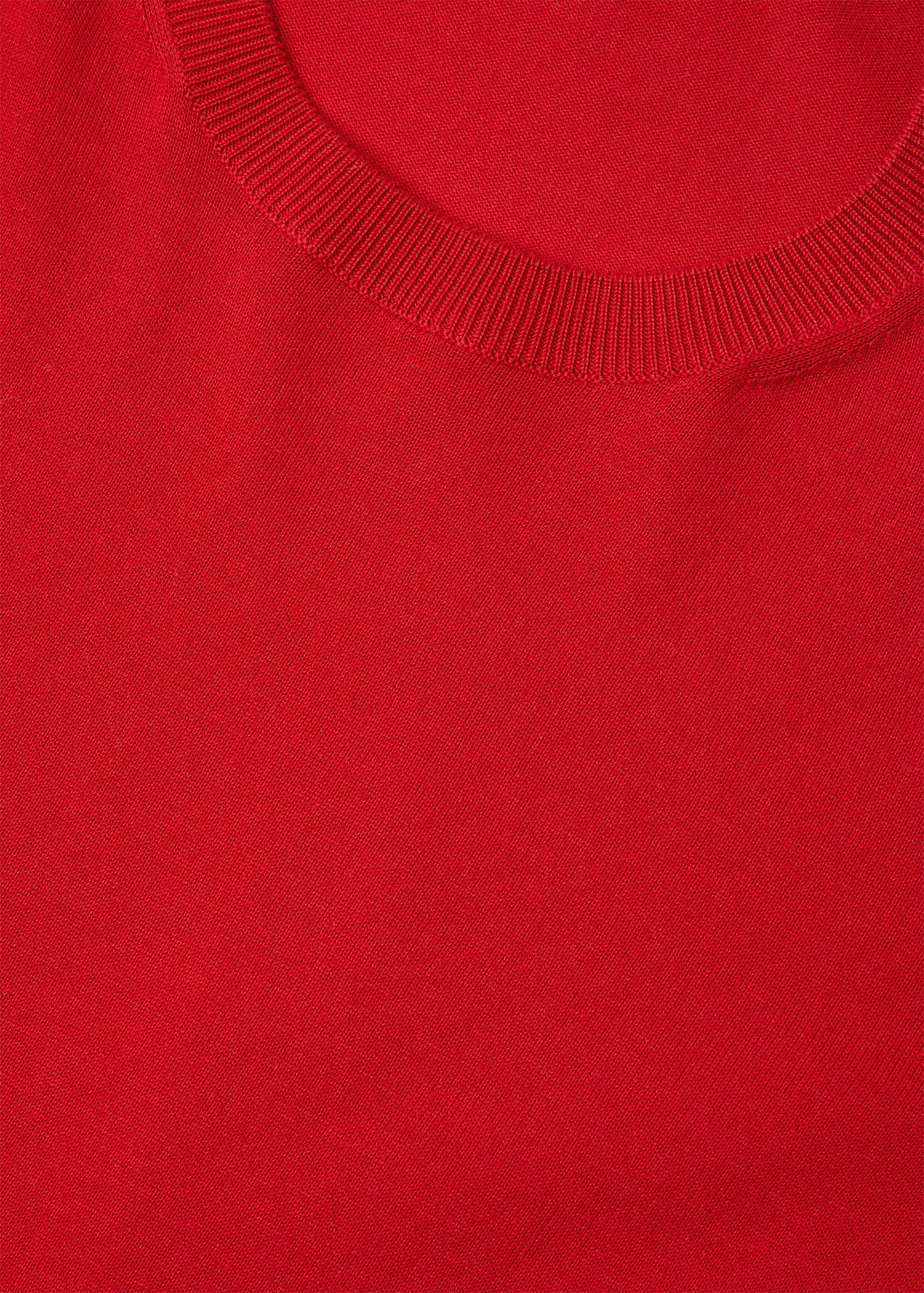 Angera t-shirt van katoen | BG_TRANSPARENT | Rood