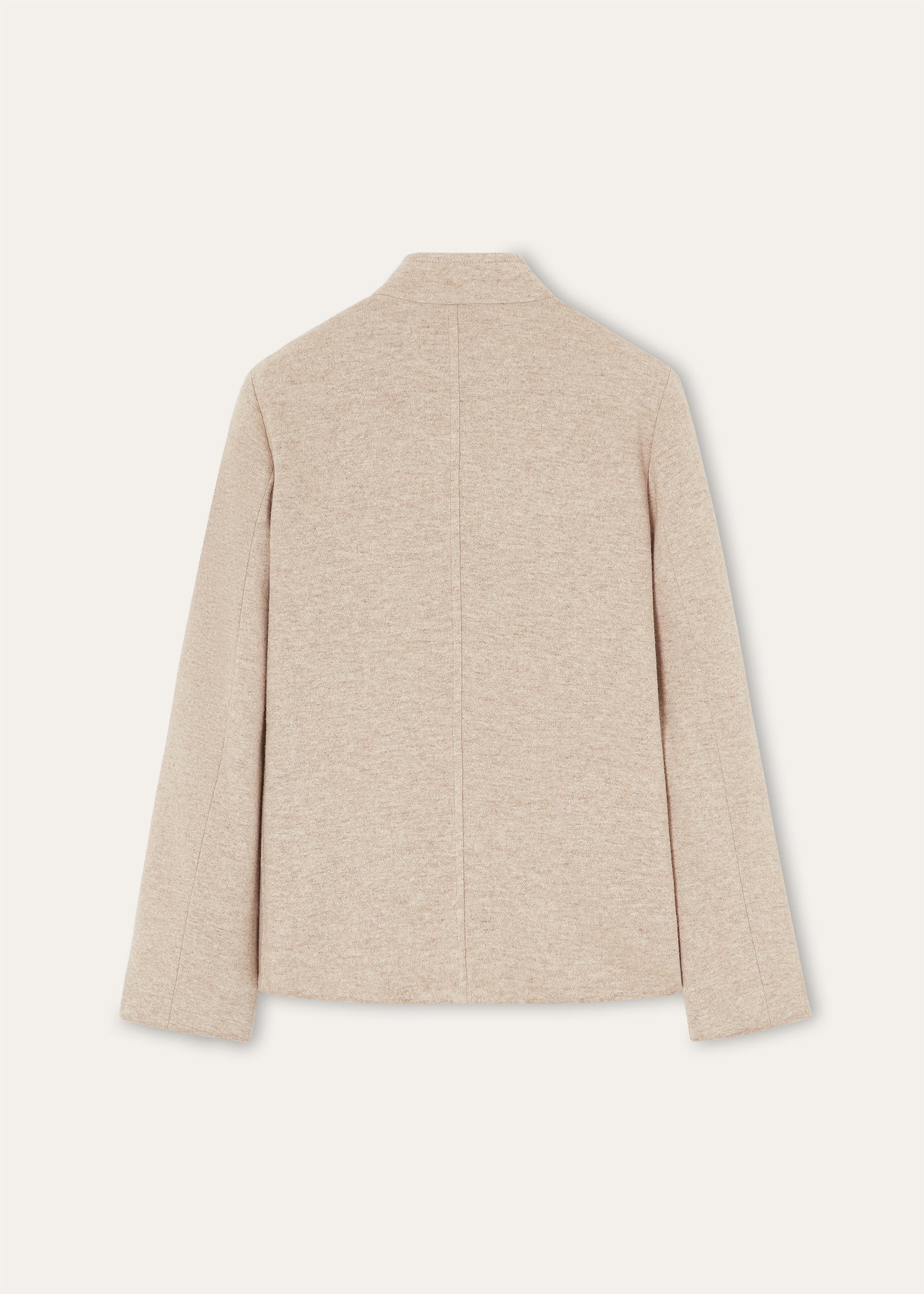 Cashmere sweater jacket