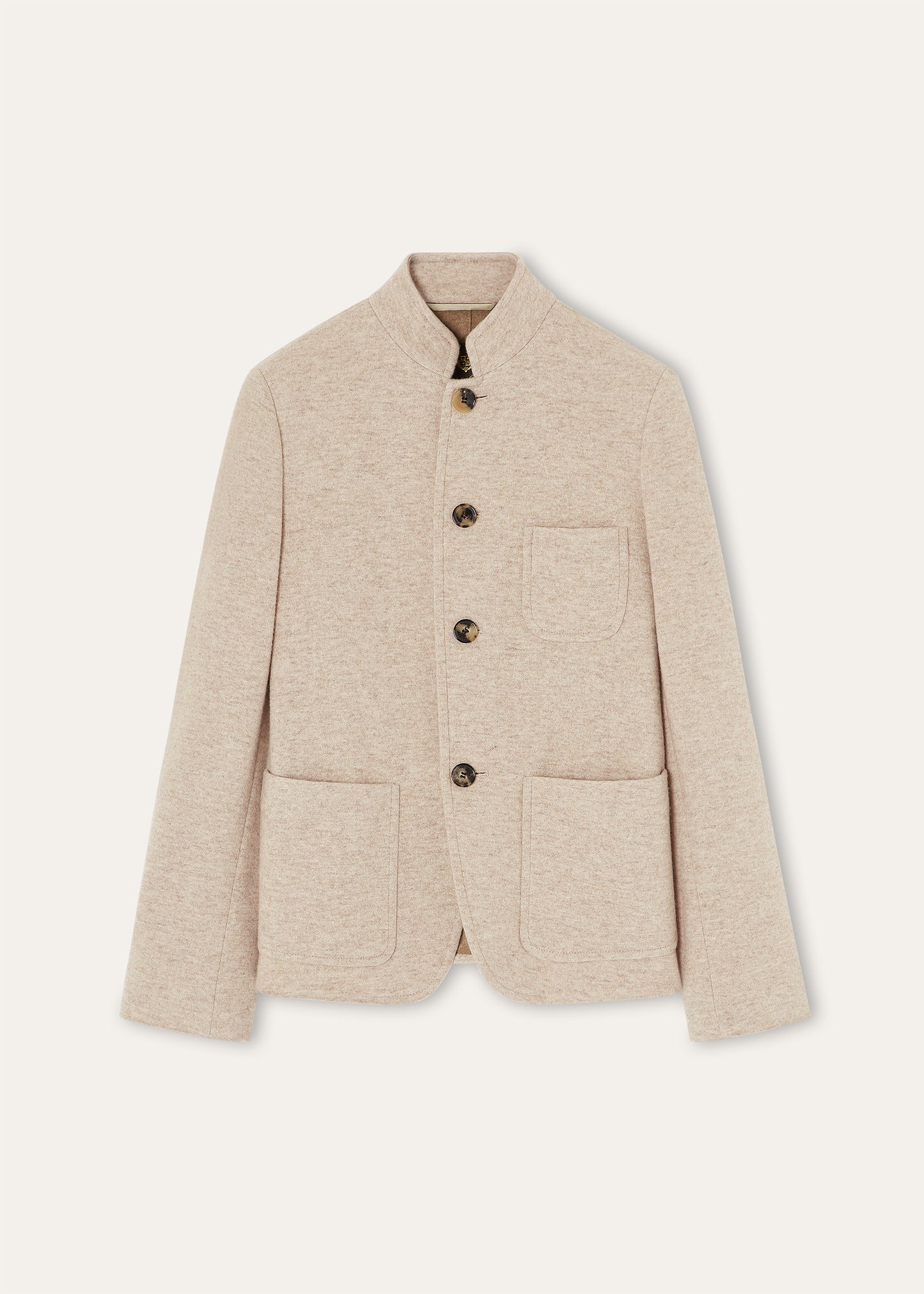 Cashmere sweater jacket