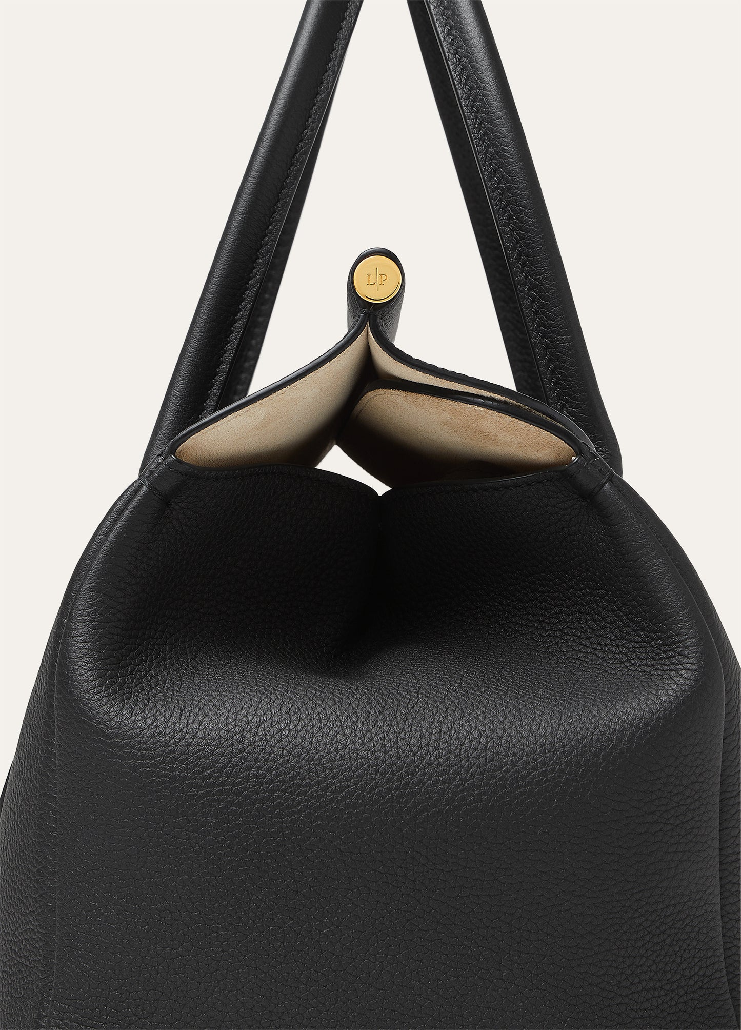Loom bag van leer | BG_TRANSPARANT | Black