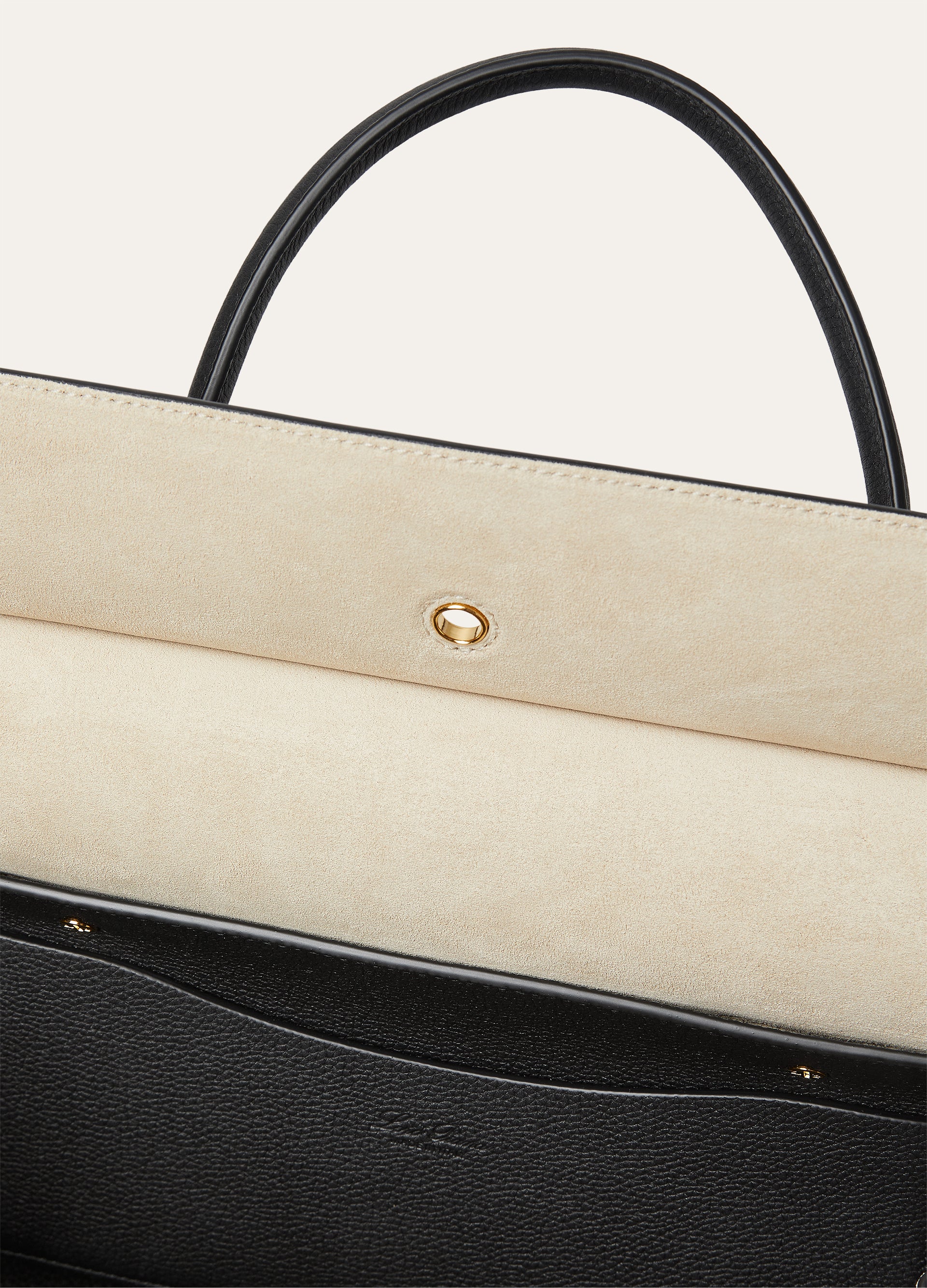 Loom bag van leer | BG_TRANSPARANT | Black