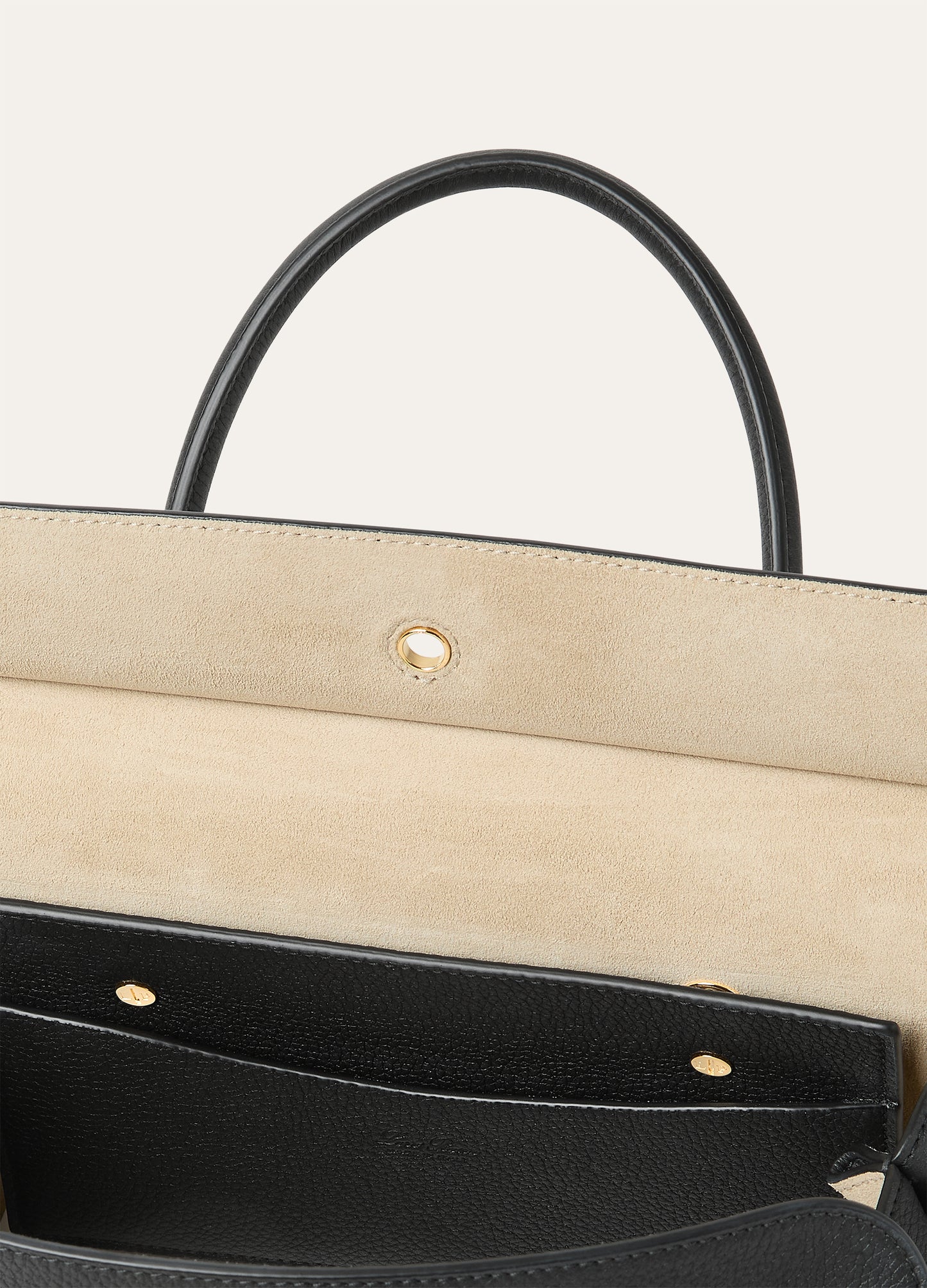 Loom bag van leer | BG_TRANSPRANT| Zwart