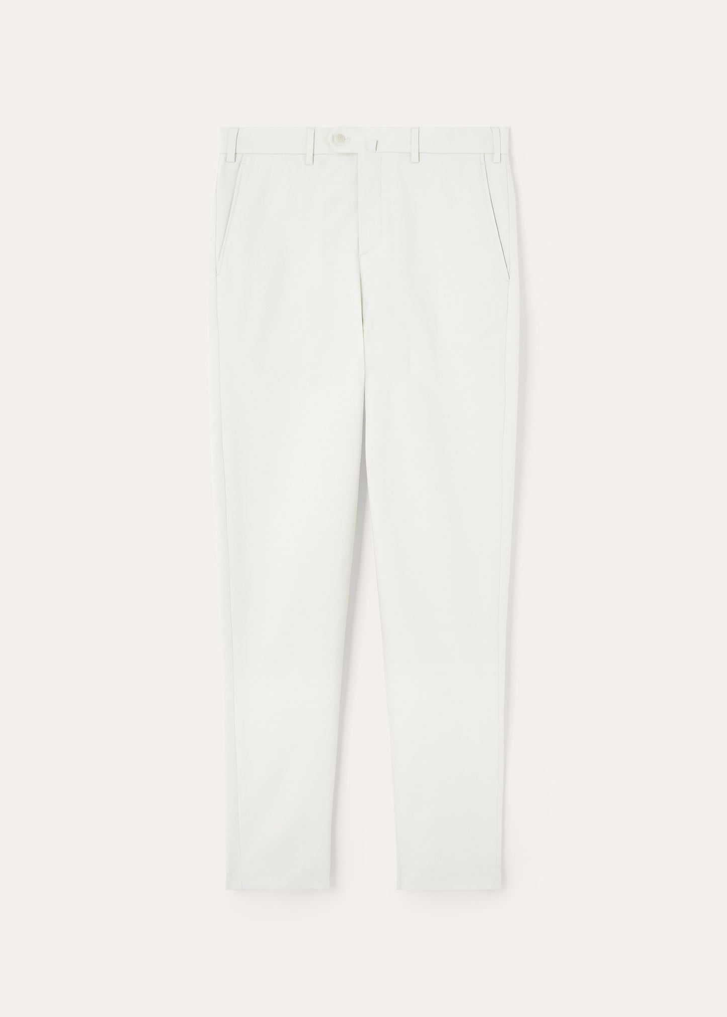 Pantalon van katoen | BG_TRANSPARENT | Wit