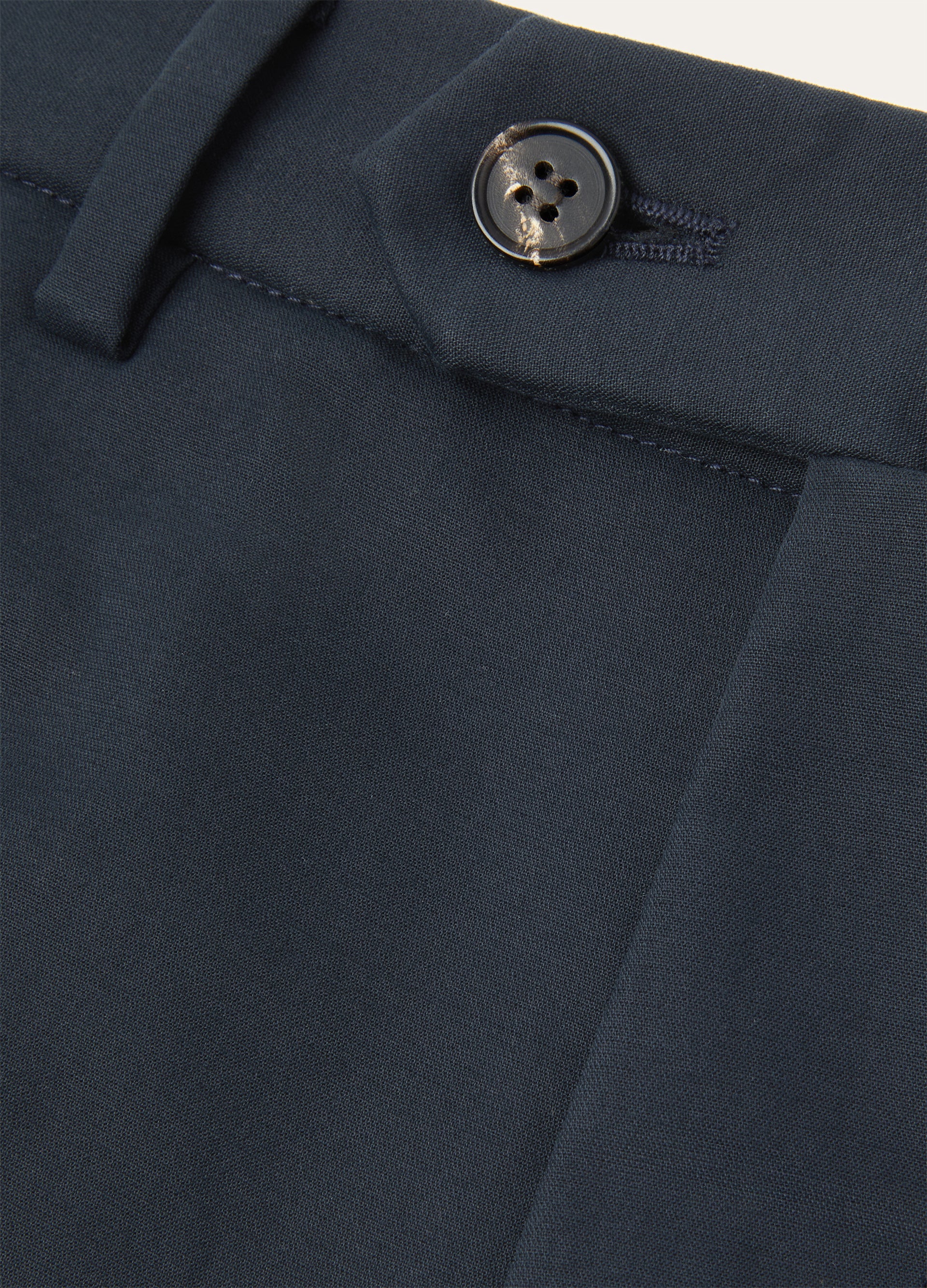 Pantalon van katoen | BG_TRANSPARENT | D.Blauw