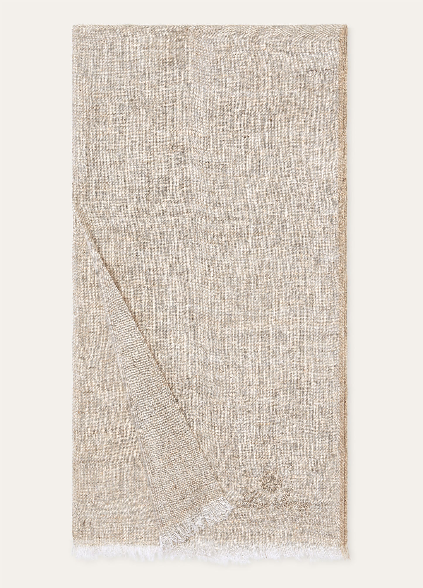 Alisei Sjaal van linnen | BG_TRANSPARENT | Beige