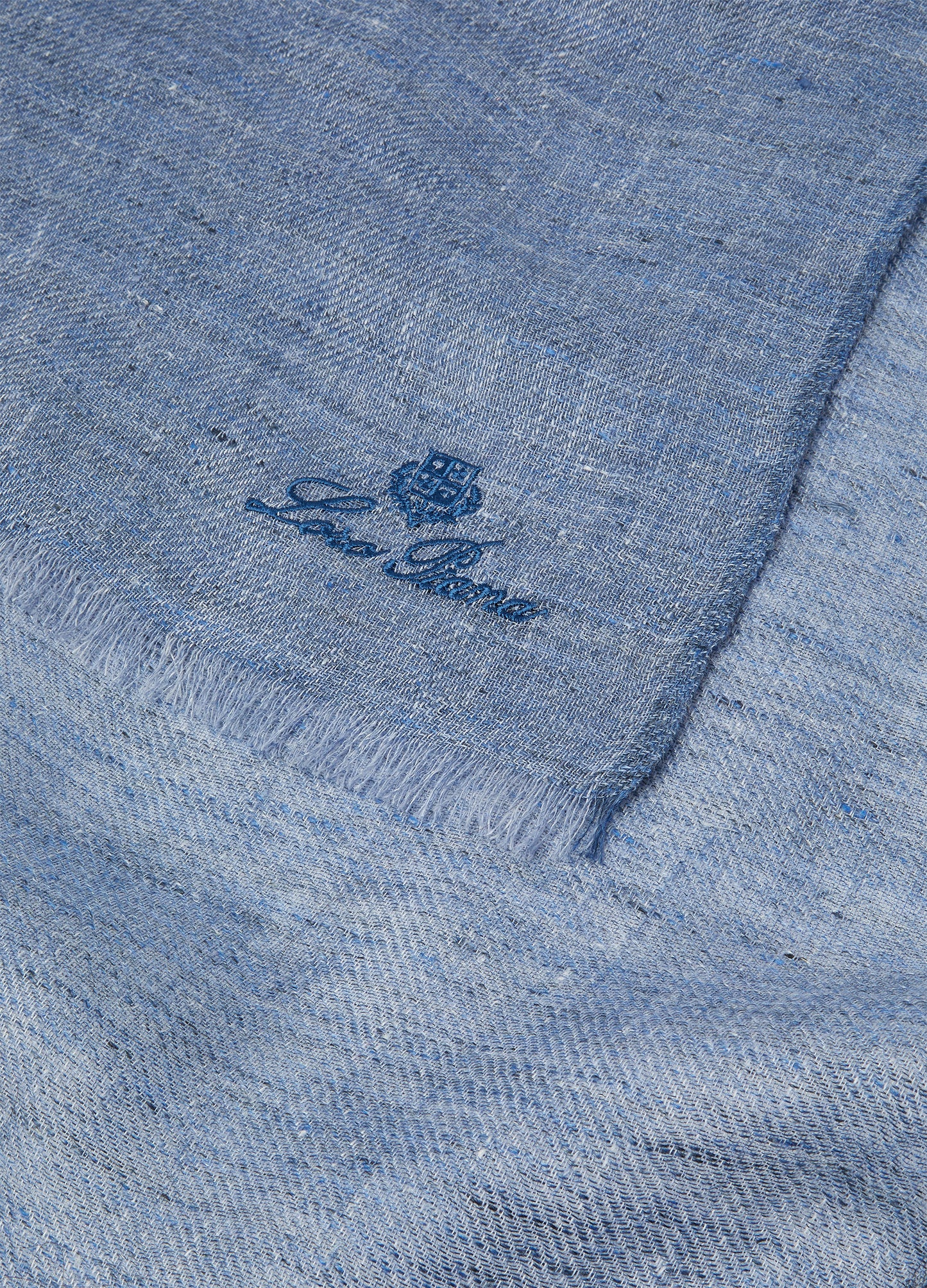 Alisei Sjaal van linnen | BG_TRANSPARENT | FULL_WIDTH | Blauw