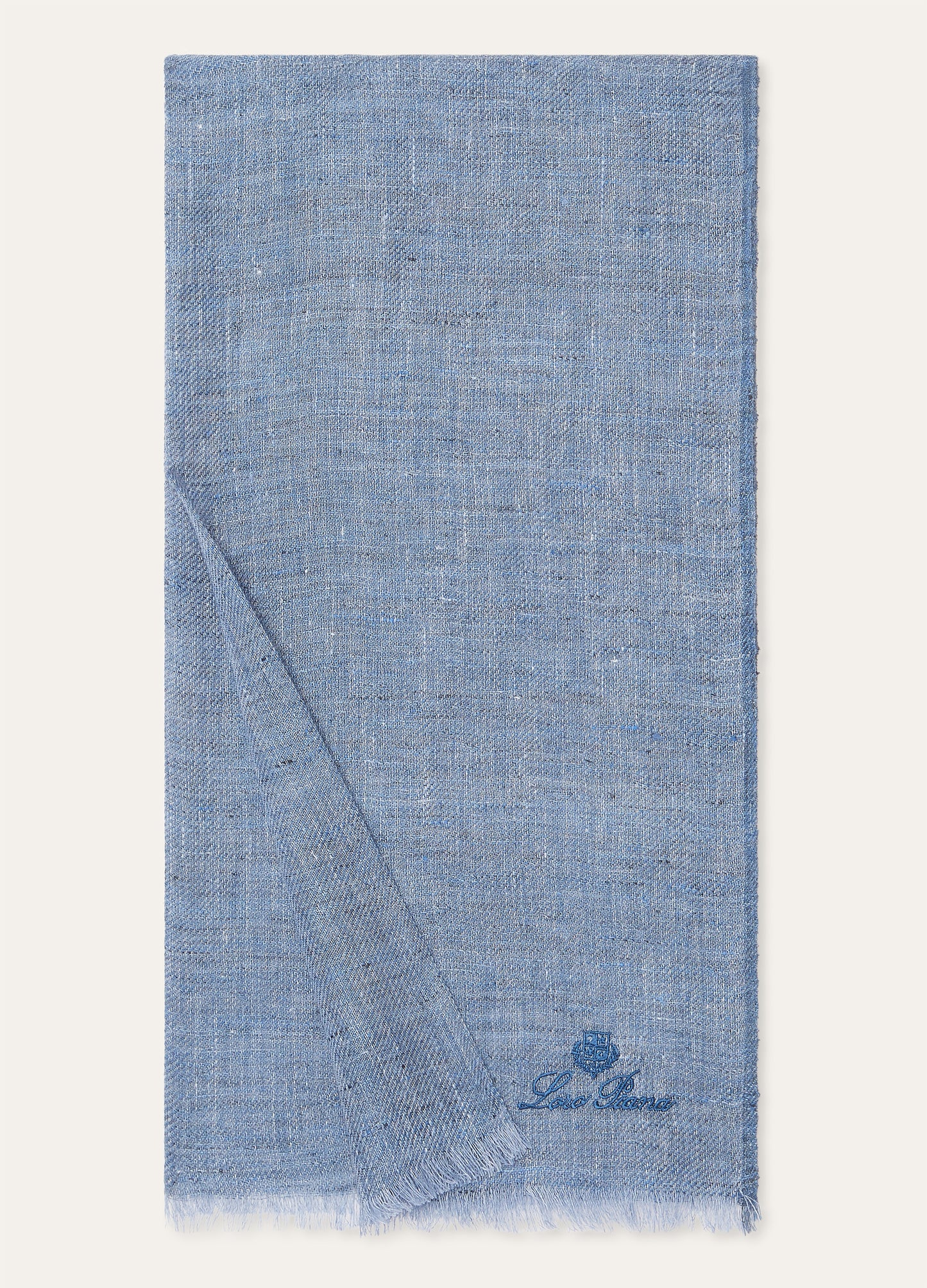 Alisei Sjaal van linnen | BG_TRANSPARENT | Blauw