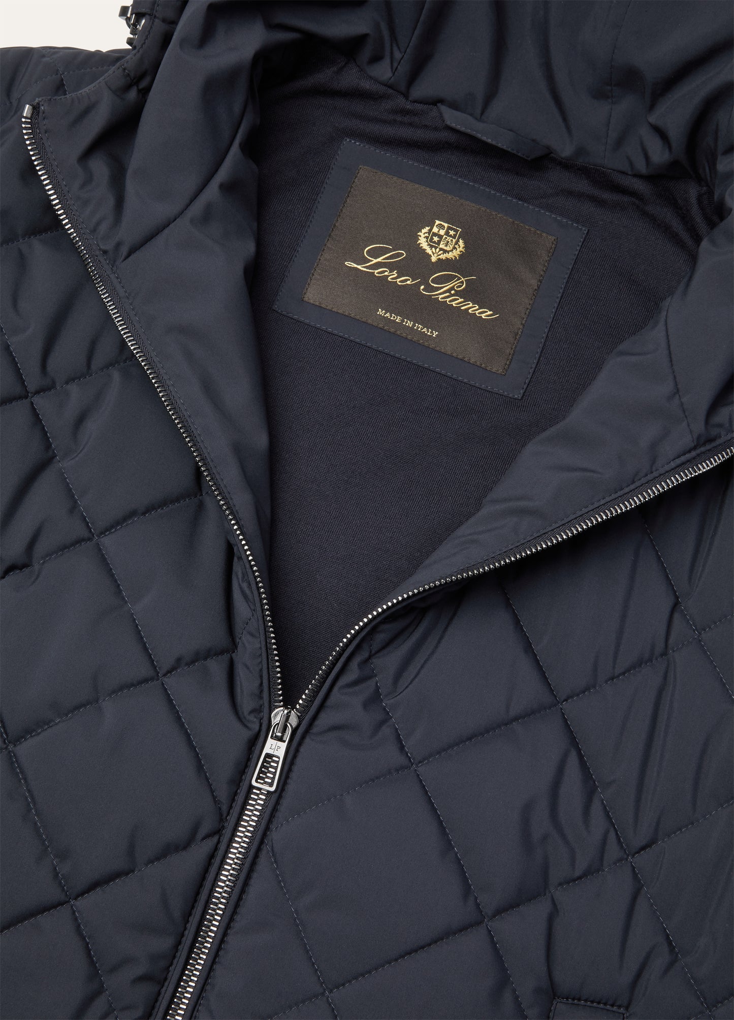 Ampay bomber met capuchon | BG_TRANSPARENT | FULL_WIDTH | BLUE NAVY