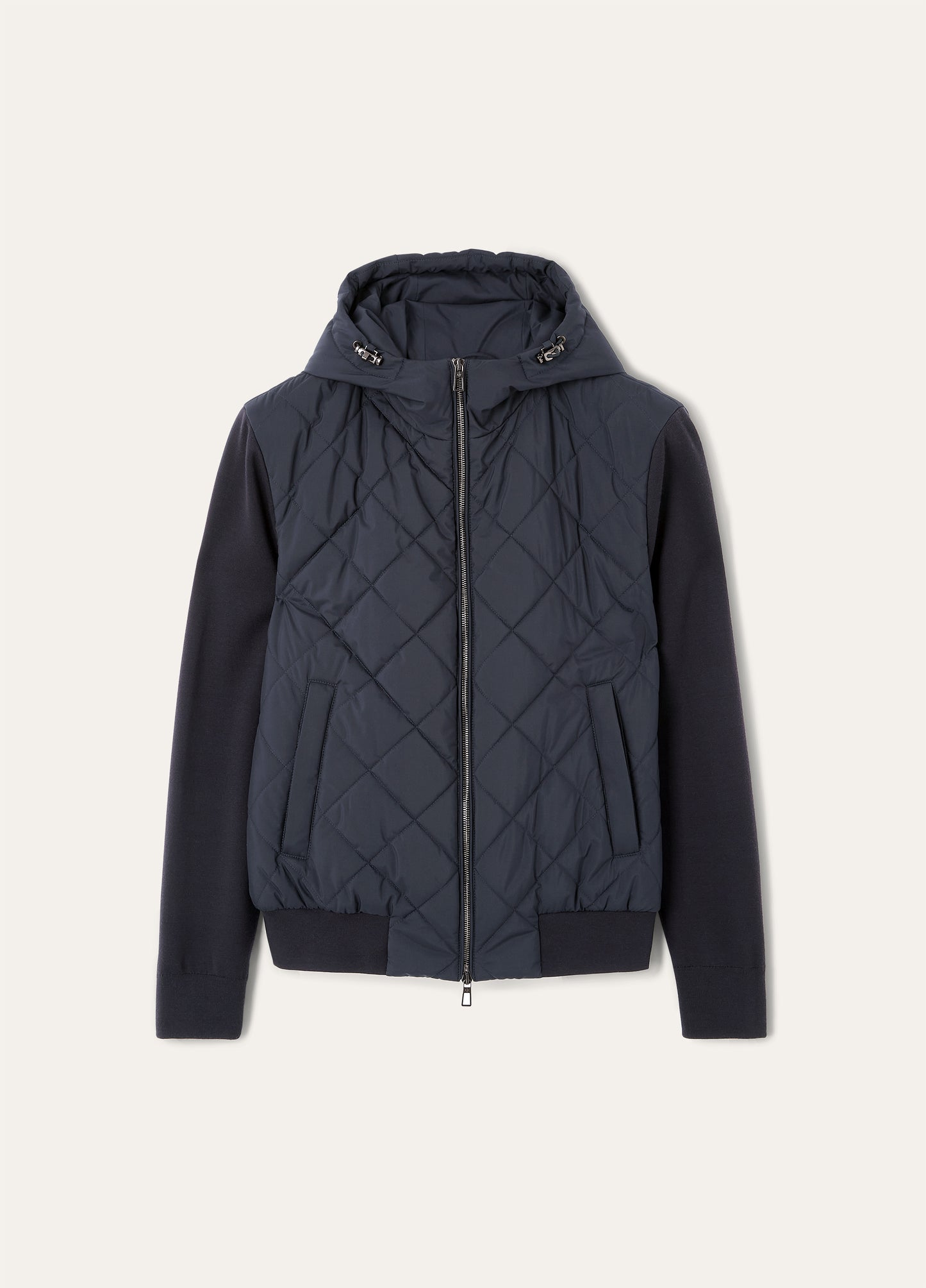 Ampay bomber met capuchon | BG_TRANSPARENT | BLUE NAVY