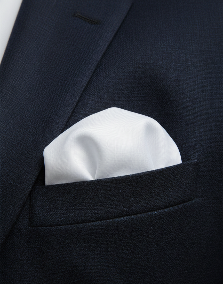 Pochet van katoen | Wit