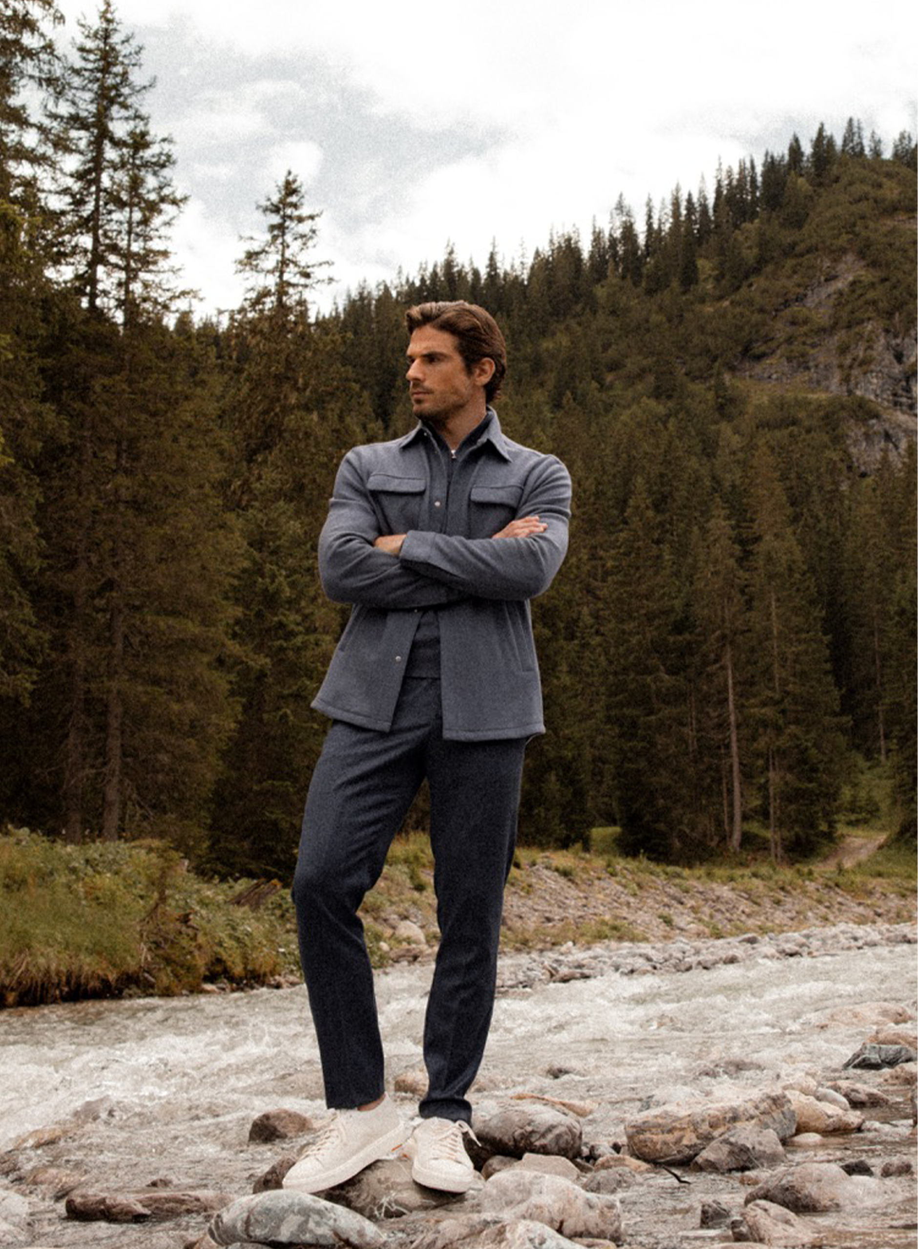 Overshirt van cashmere | FULL_WIDTH | M.Grijs