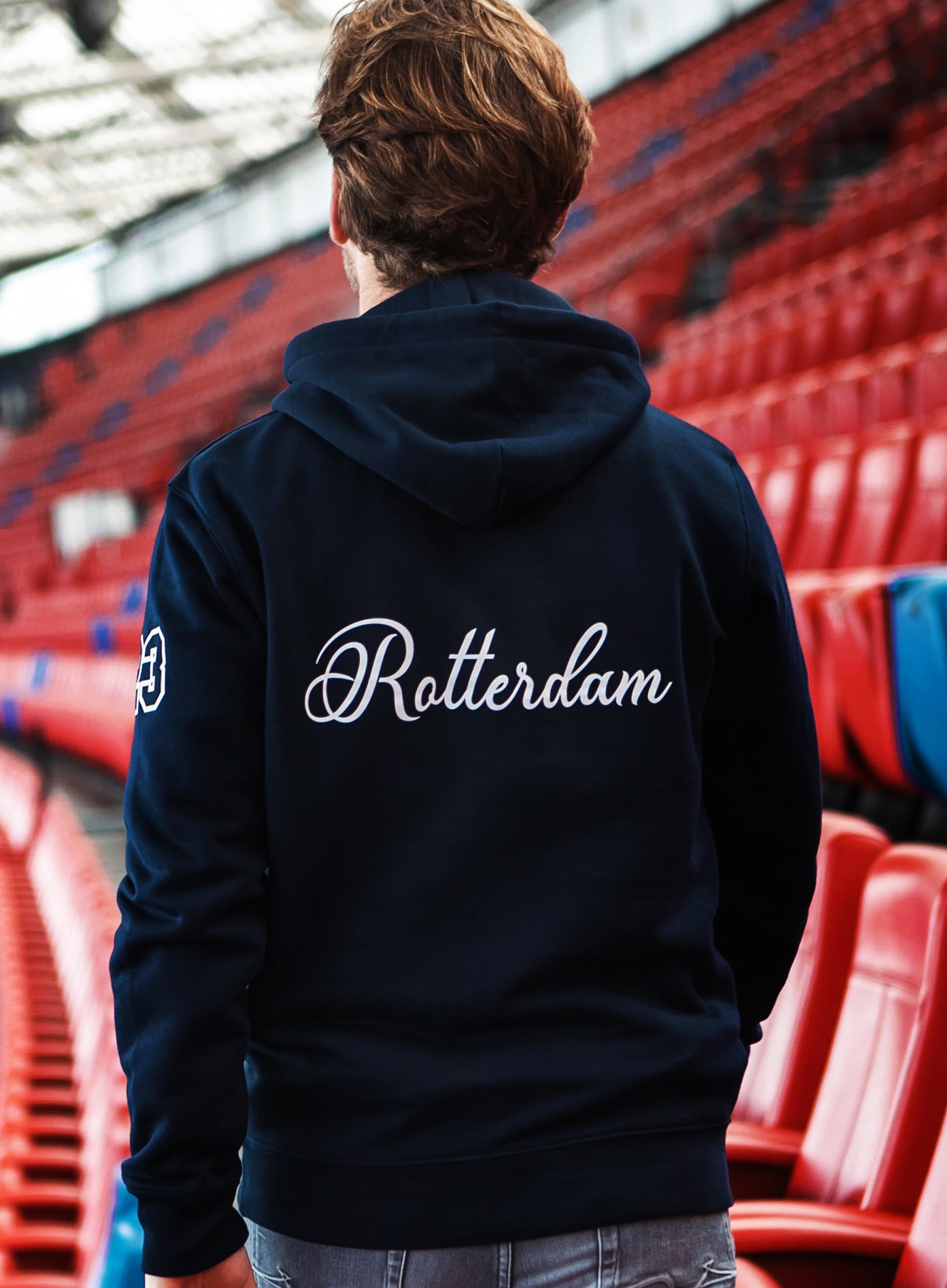 Hoodie Feyenoord | D.blauw