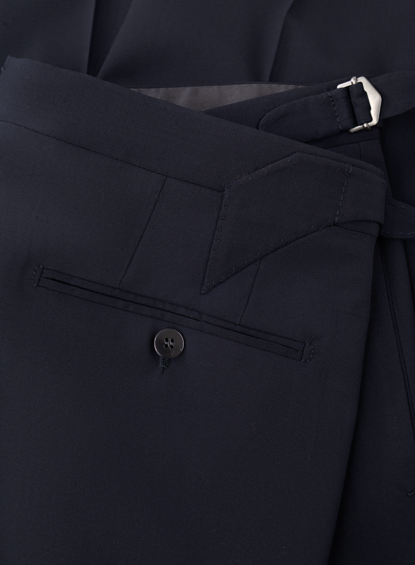 Double breasted pak van scheerwol | BLUE NAVY