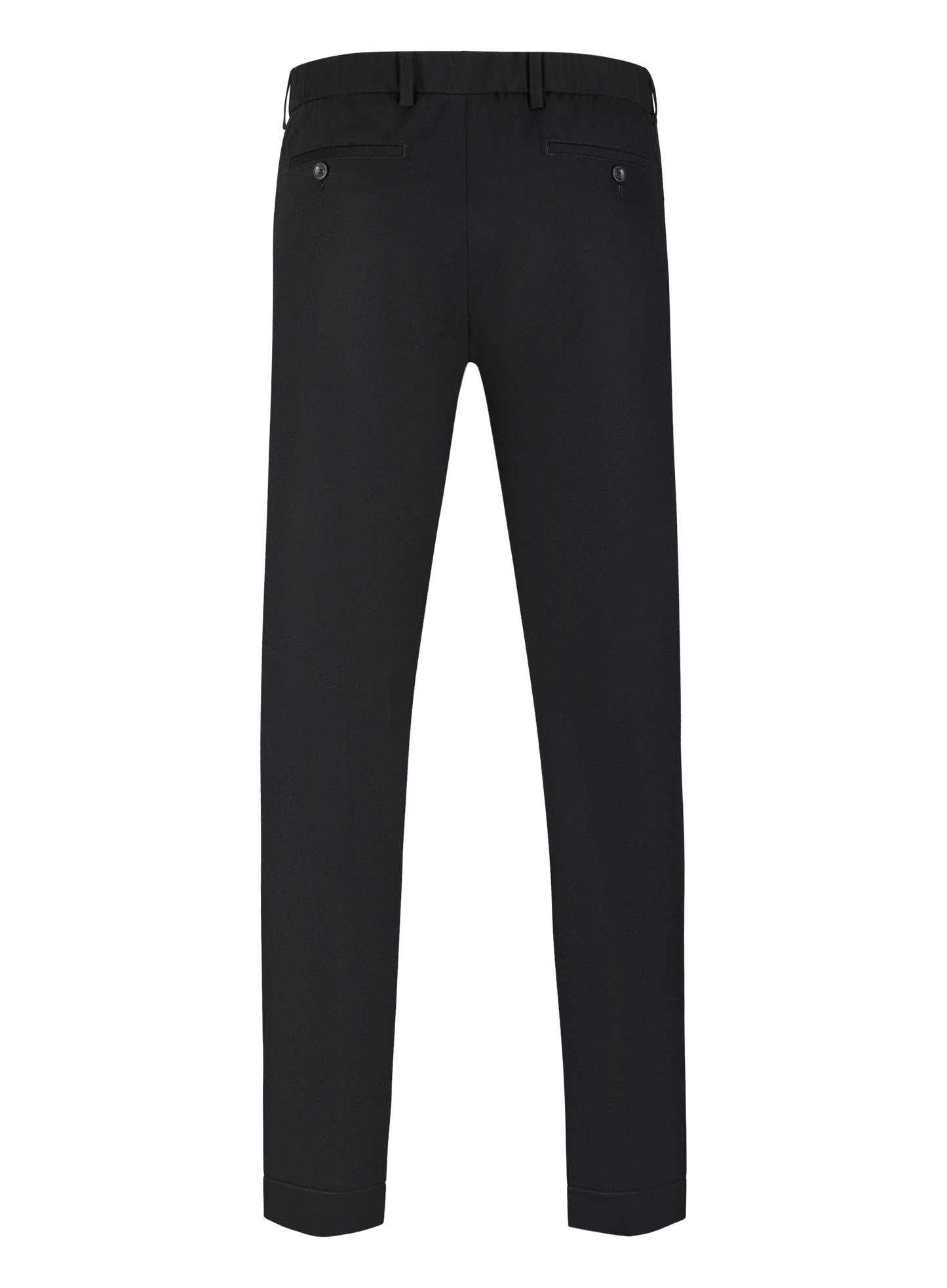 Jog pantalon van wol en cashmere | Zwart