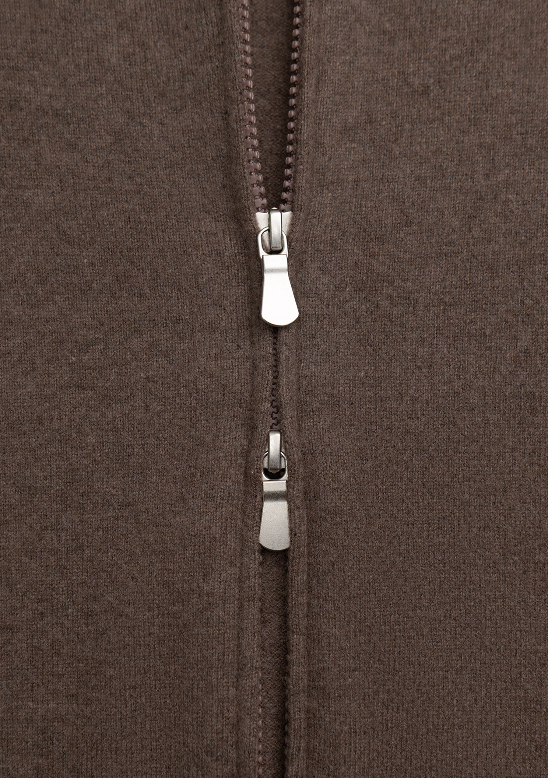 Cashmere ritsvest | FULL_WIDTH | TAUPE BRUIN