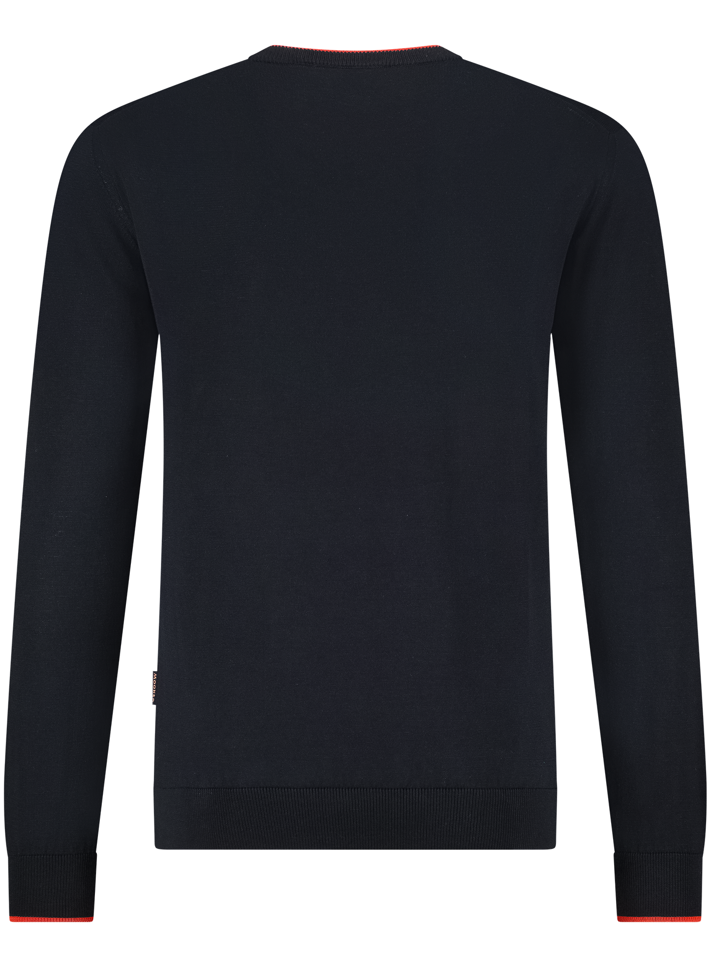 Crewneck van katoen en zijde | BLUE NAVY