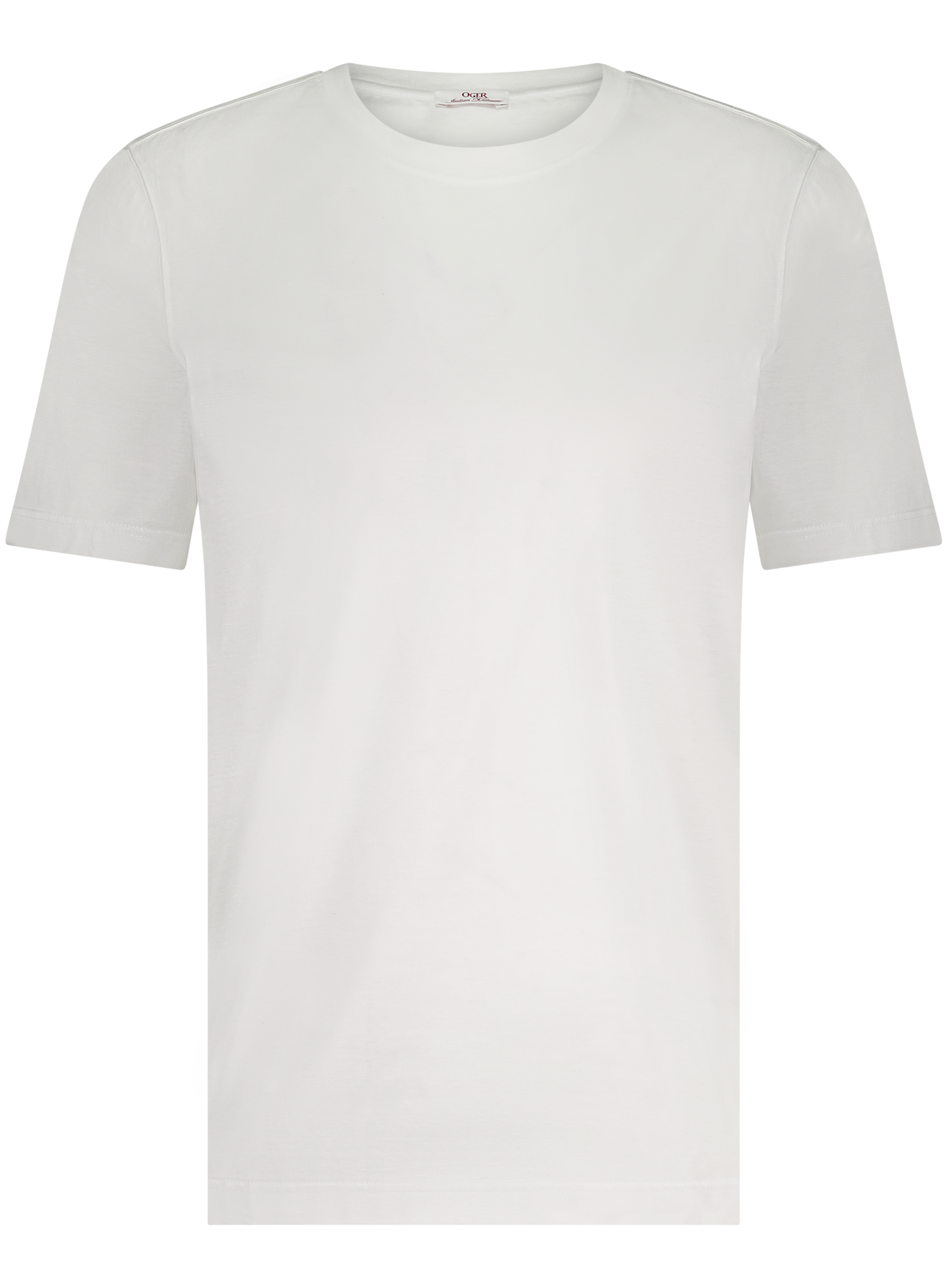 T-shirt van katoen | Wit