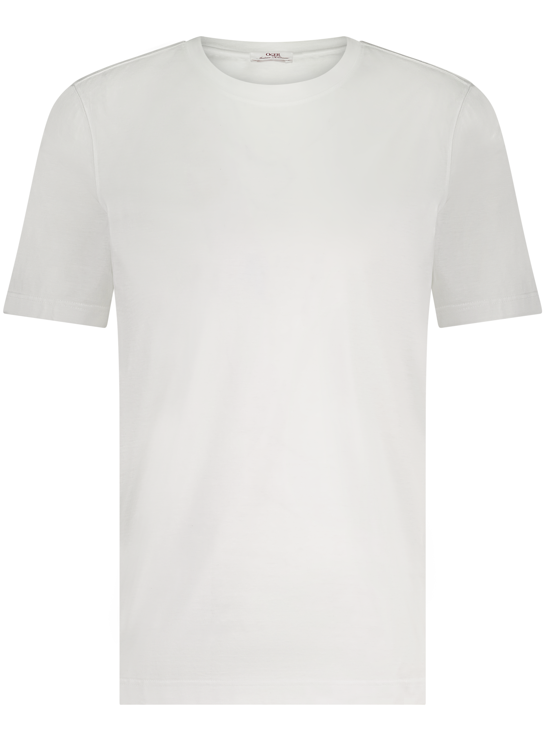 T-shirt van katoen | Wit