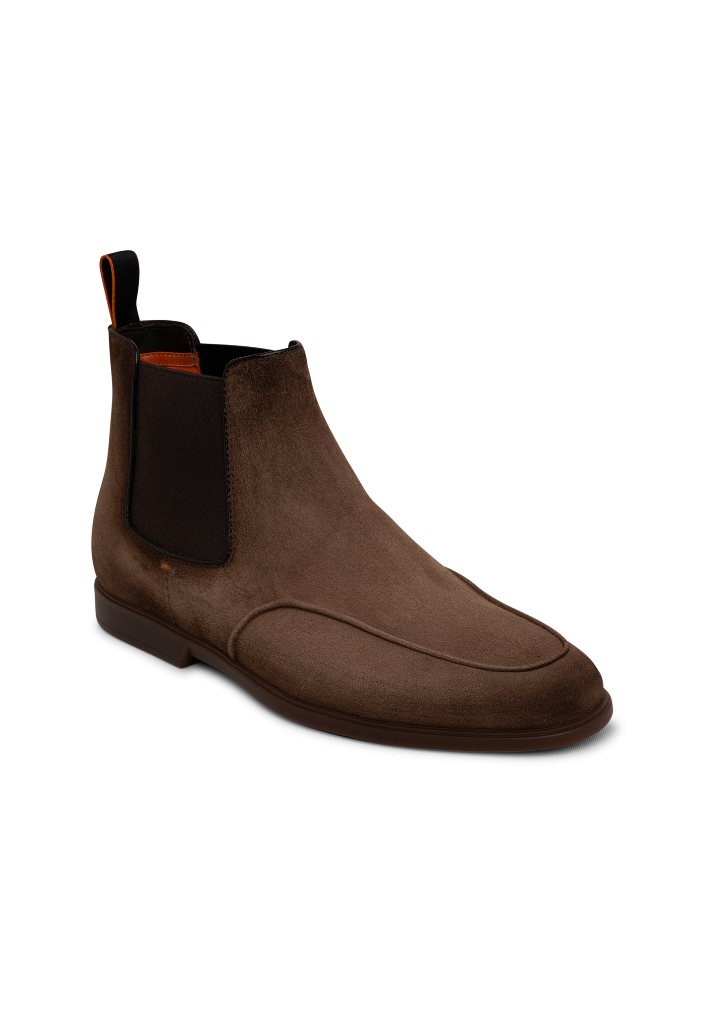 Chelsea boots van suède | FULL_WIDTH | Bruin