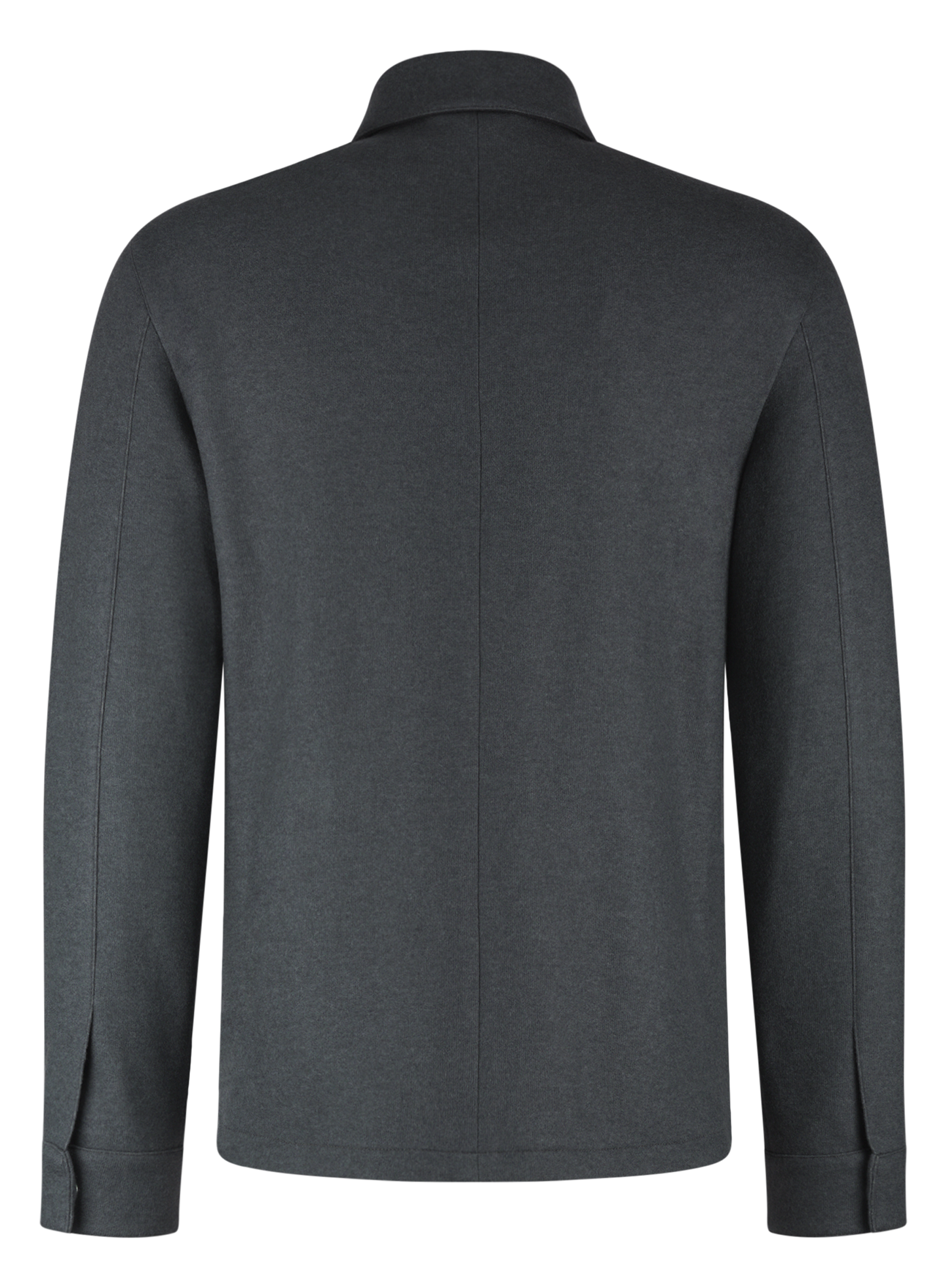 Overshirt van cashmere | M.Grijs