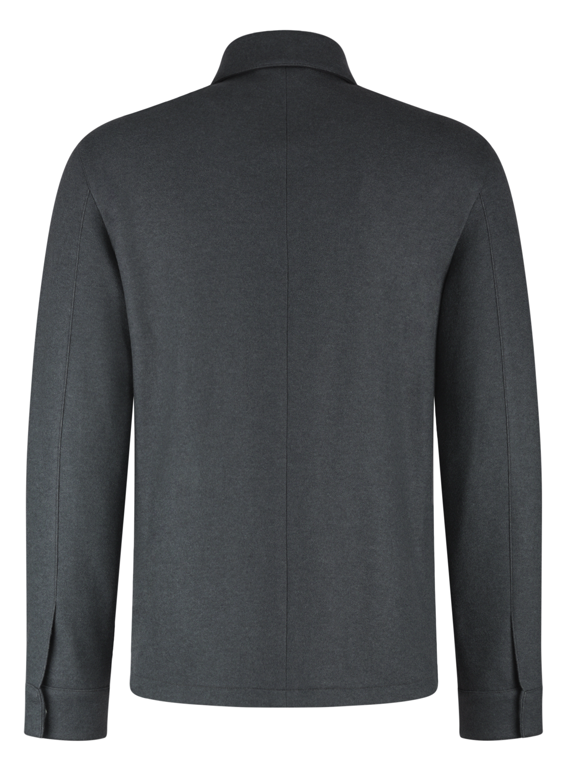 Overshirt van cashmere | M.Grijs