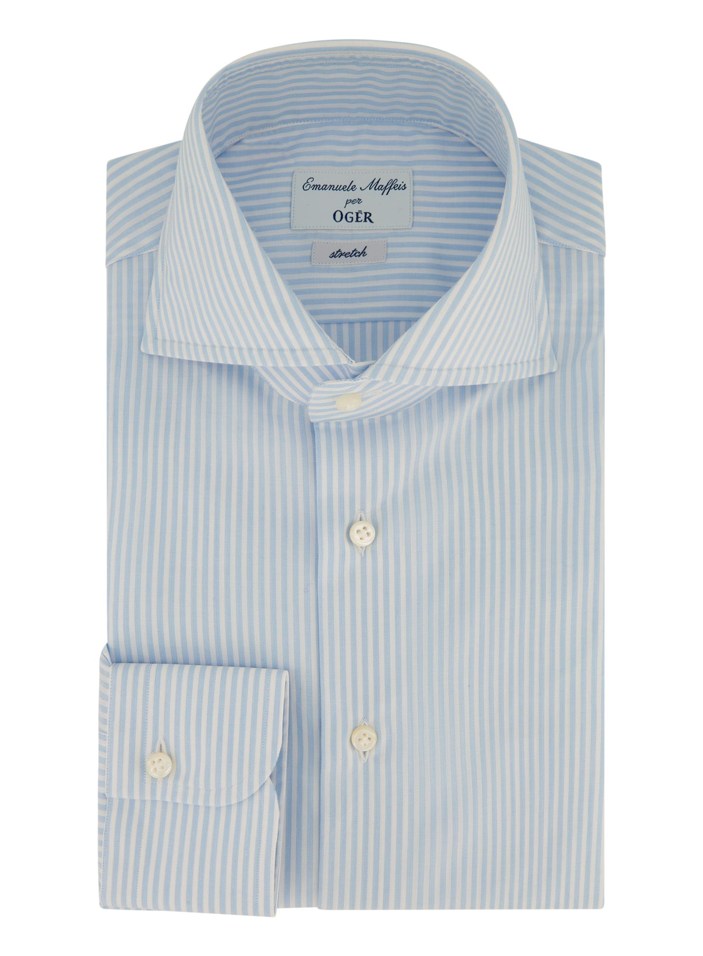 Shirt van katoen | L.Blauw