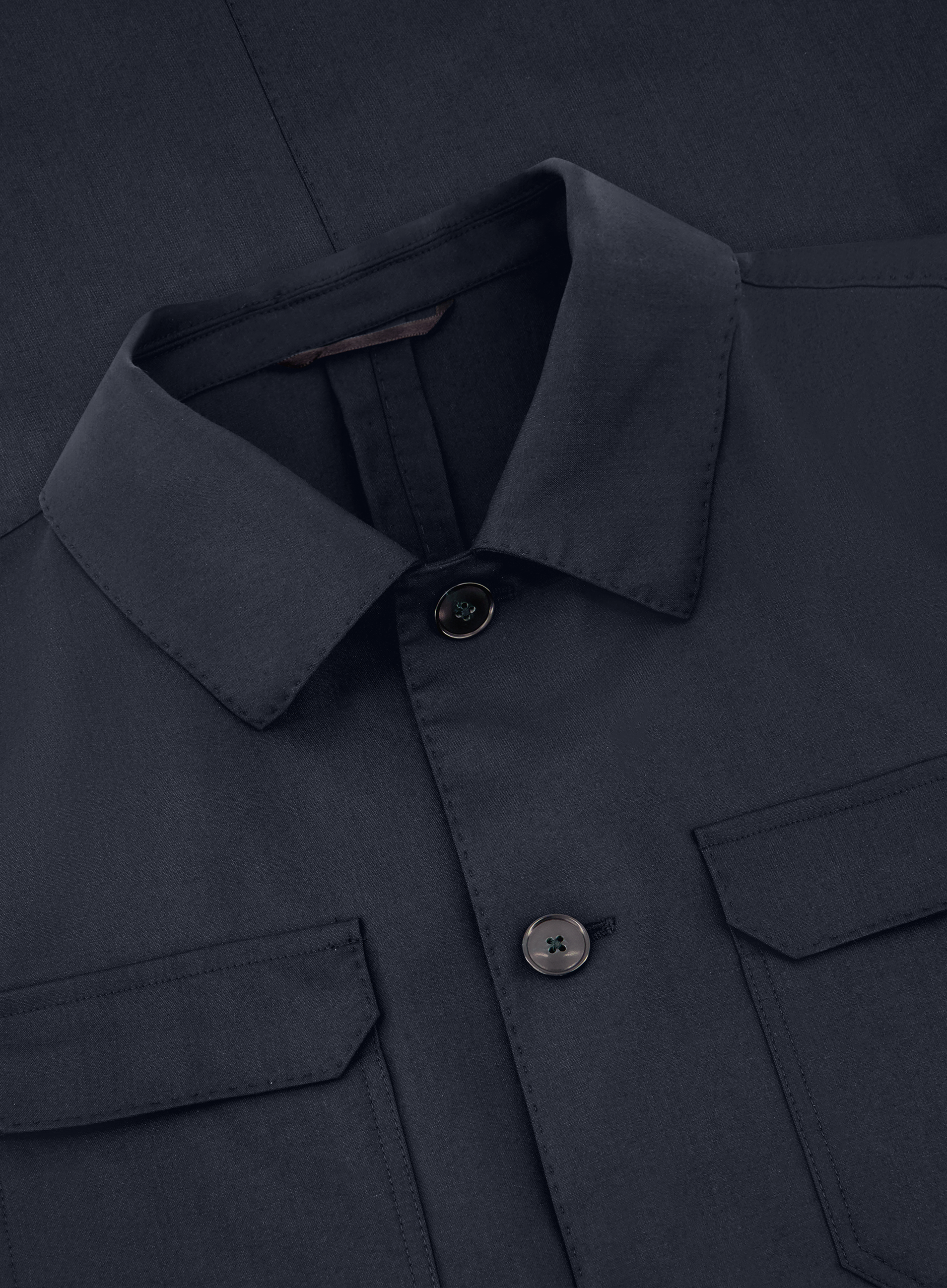 Tech overshirt | FULL_WIDTH | BLUE NAVY