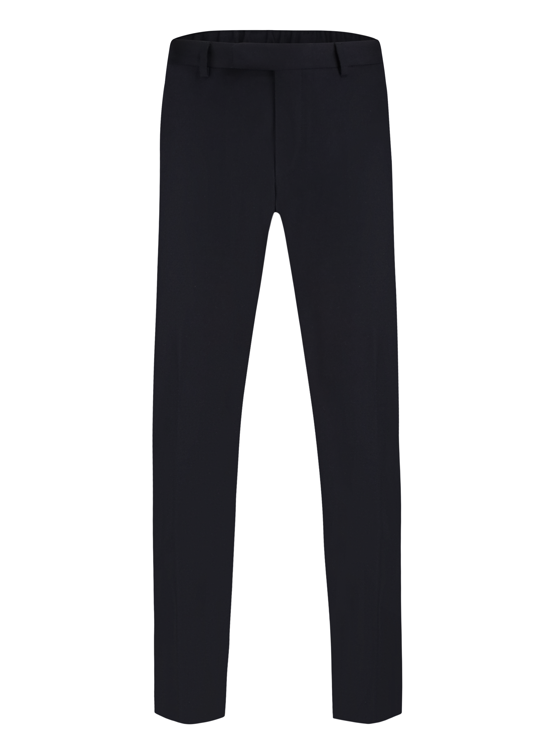 Pantalon van virgin wol en cashmere | BLUE NAVY