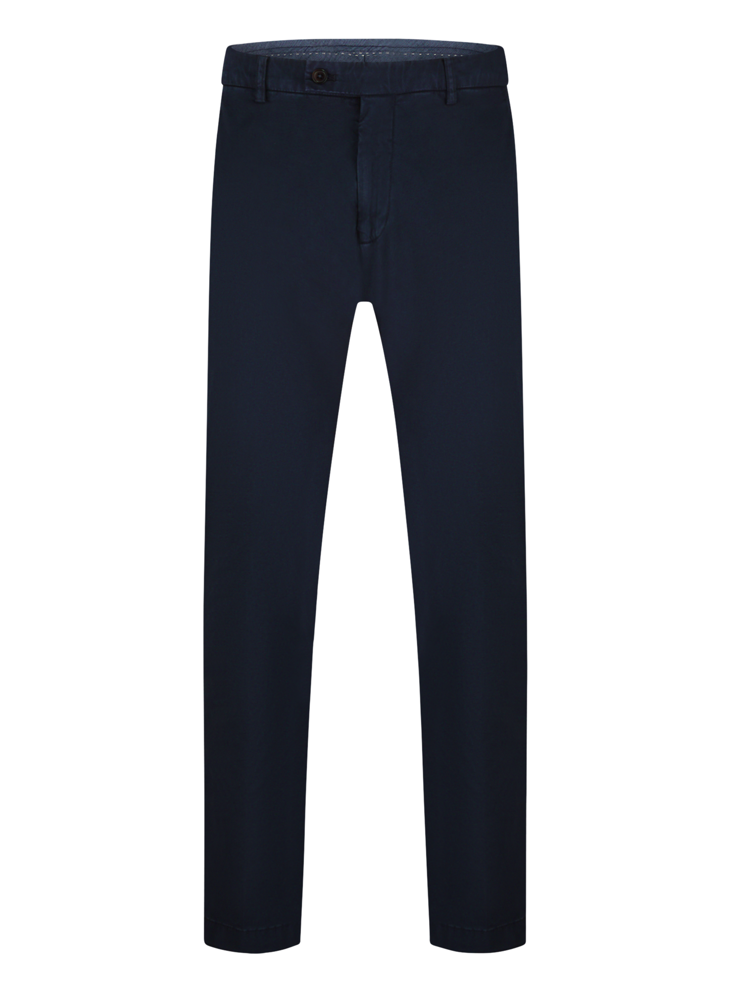 Pantalon van katoen en lycocell | BLUE NAVY